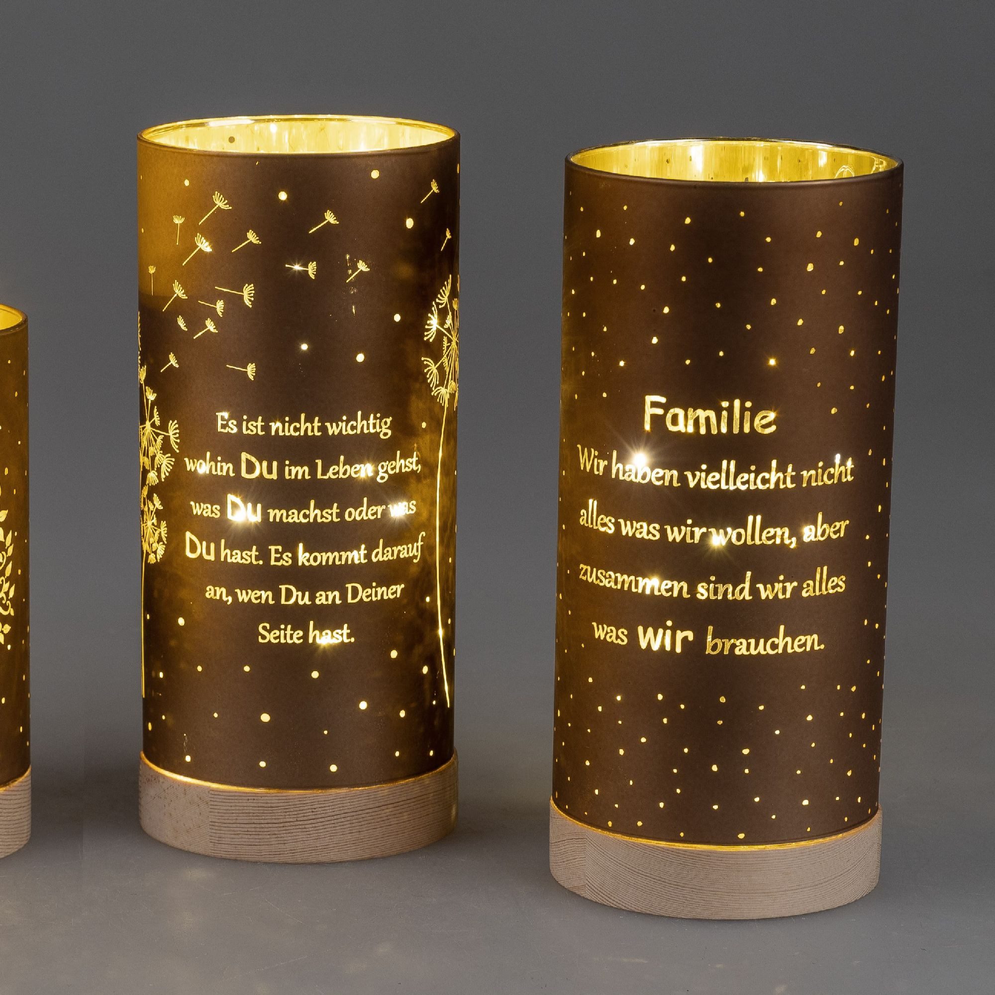 formano Nachttischlampe Sprüche, mit Timerfunktion günstig online kaufen