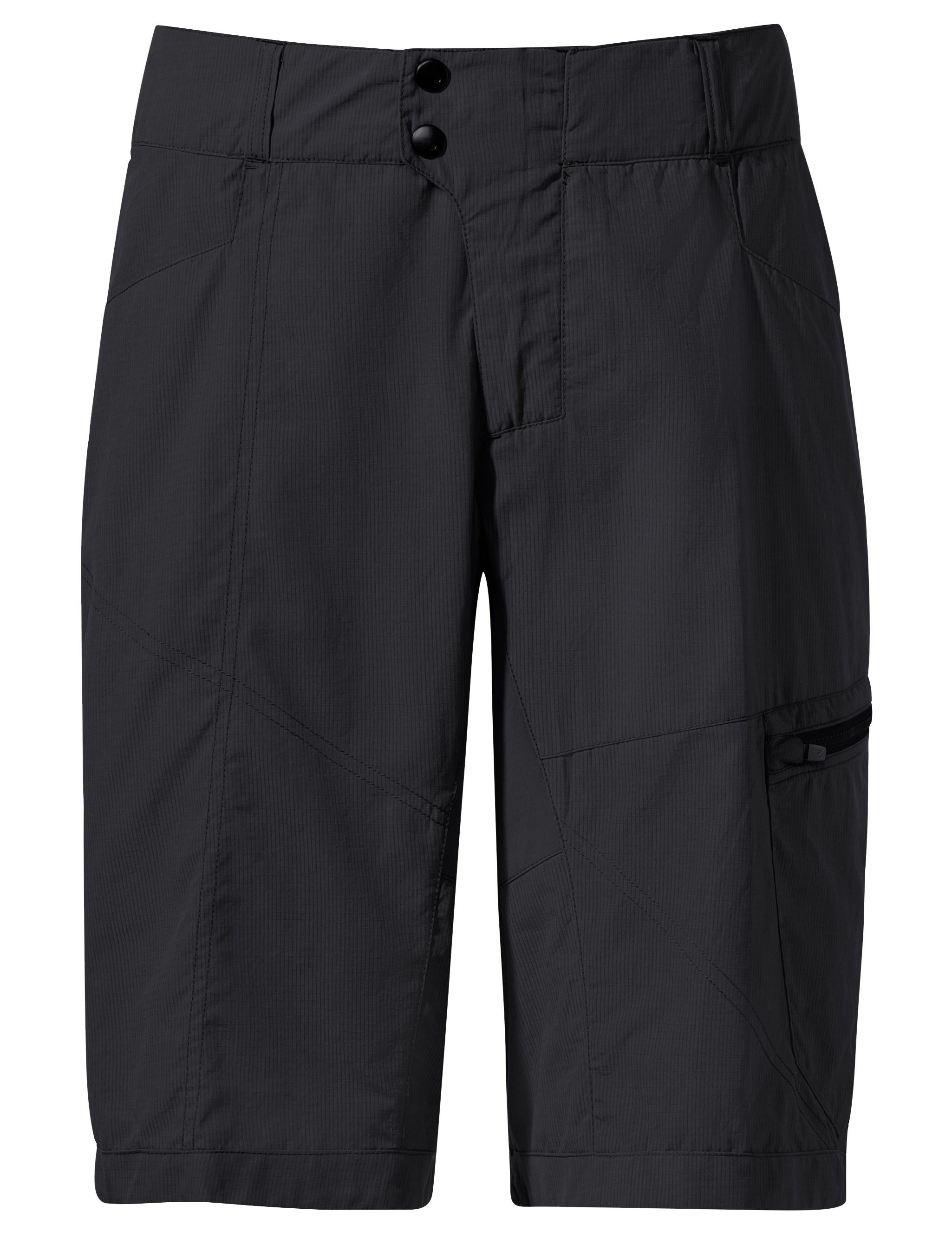 Men's Grüner II VAUDE Funktionshose black Tamaro Shorts Knopf (1-tlg)