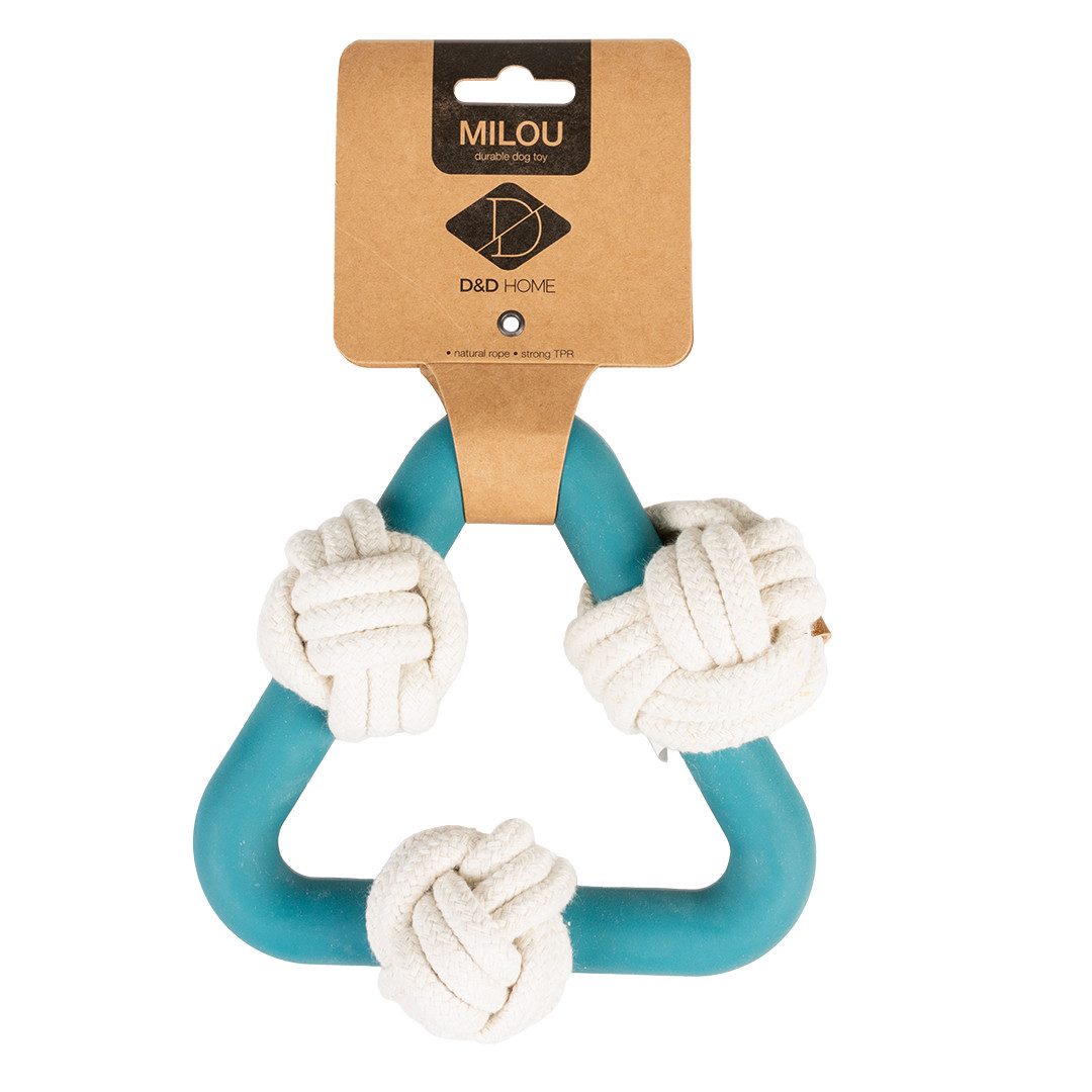 D&D Tierball D&D Hundespielzeug Milou - lagoon