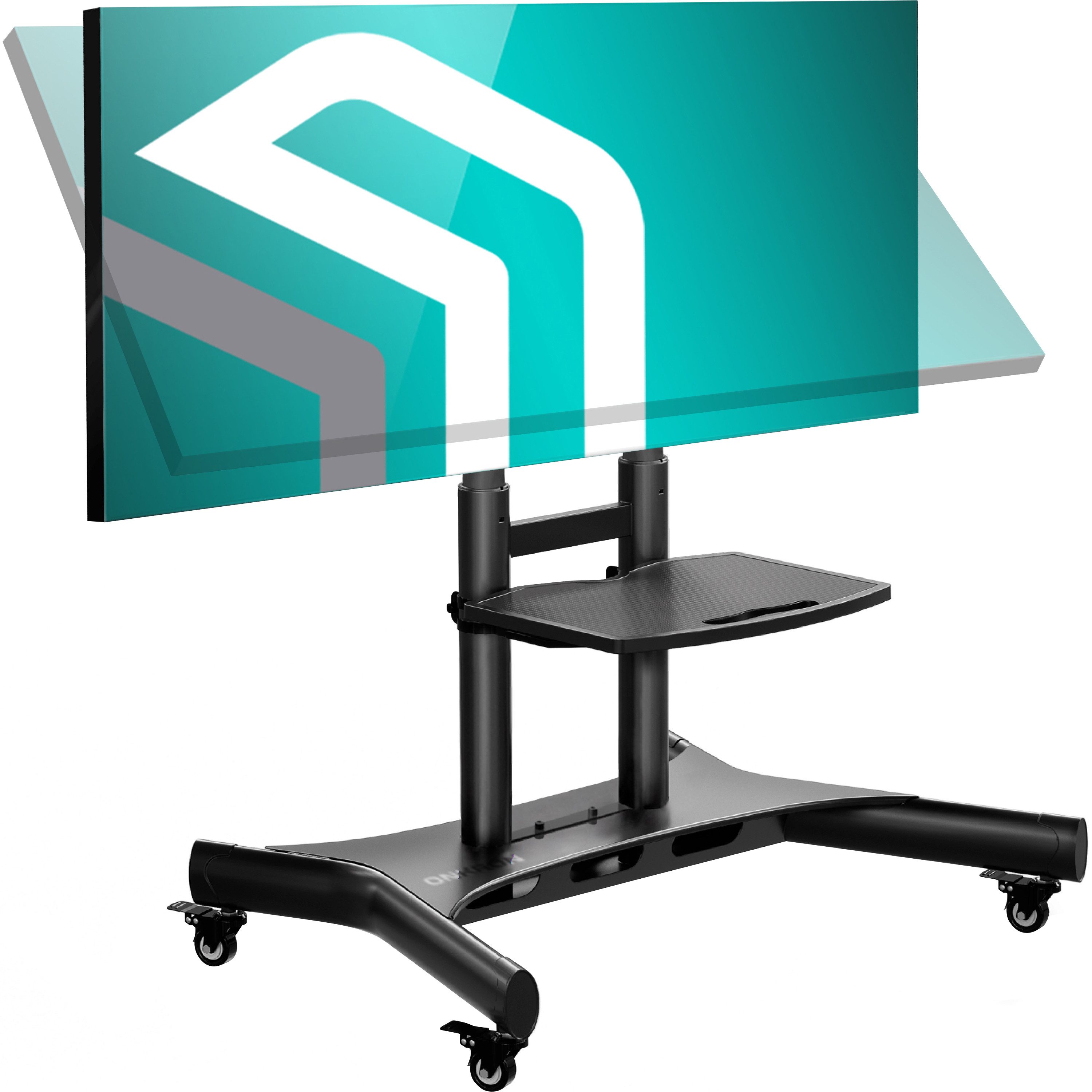 ONKRON TV-Ständer ONKRON 50"-83", 70 kg max, VESA 800x500, TS1380-B, (bis 83,00 Zoll, TV Ständer neigbar, TV Ständer neigbar, neigbar 0° ~ +90)