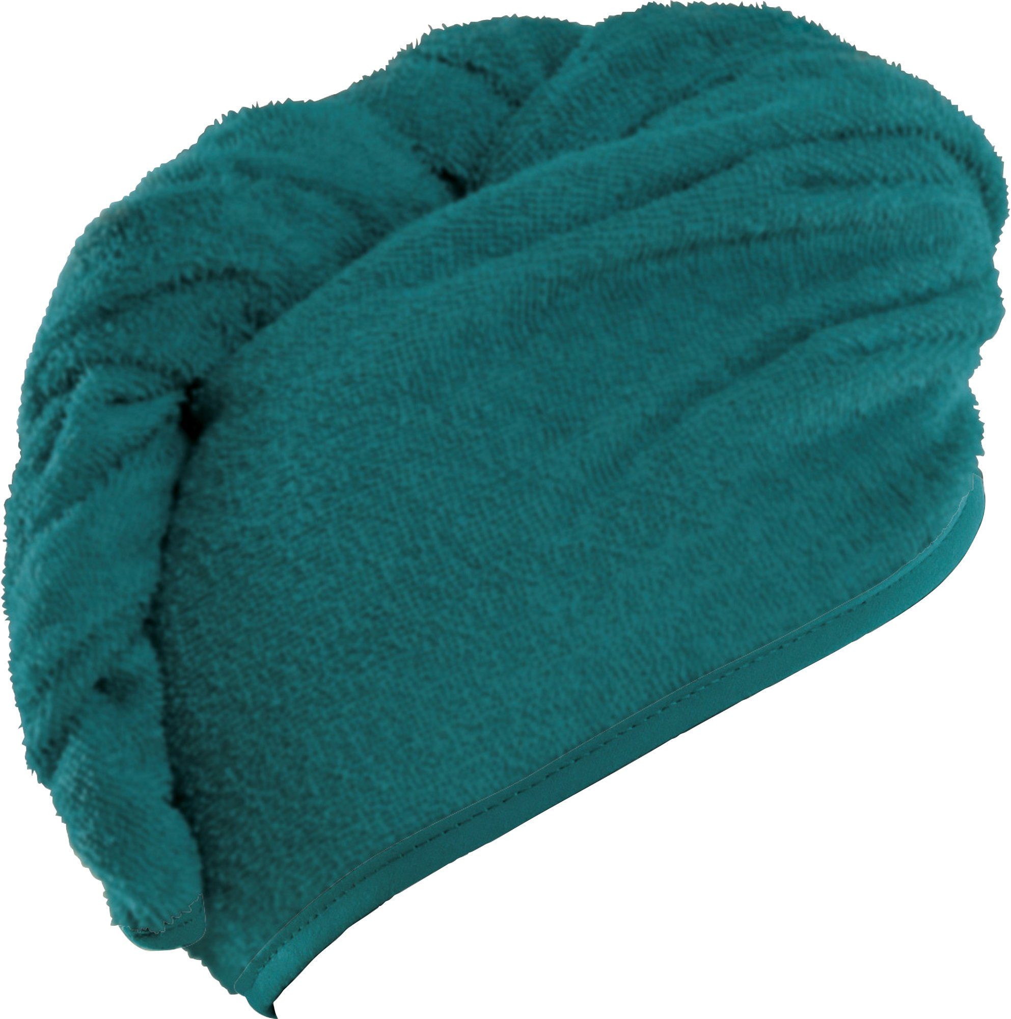 Erwin Müller Handtuch Turban, Microfaser (1-St), Microfaser Uni petrol