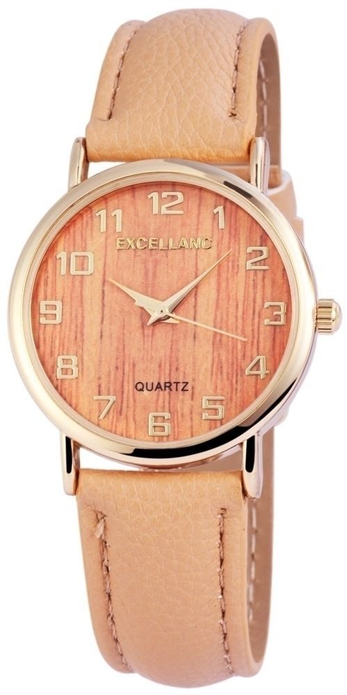 EXCELLANC Quarzuhr 195007500193 Excellanc Damenuhr mit Lederimitationsarmba günstig online kaufen