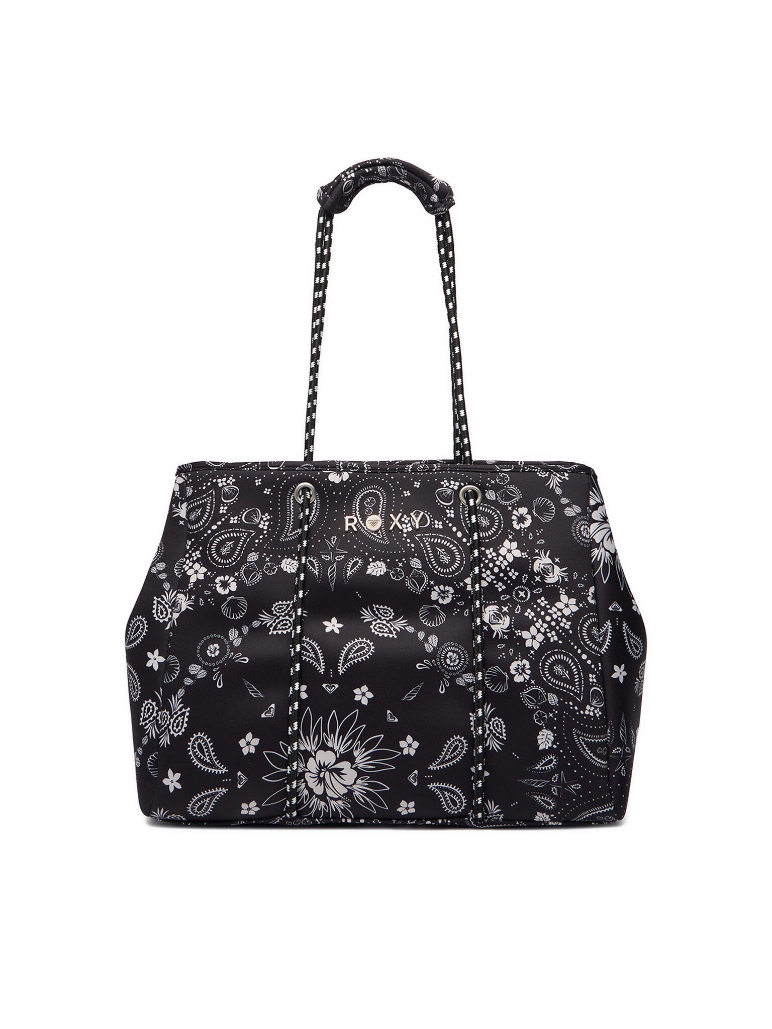 Handtasche Roxy Damenhandtasche Schwarz ROXY-CBWEO-ROXY-M-002-09 Schwarz Weiß