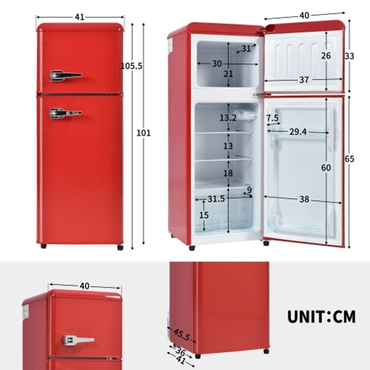 Welikera Kühlschrank BCD-102