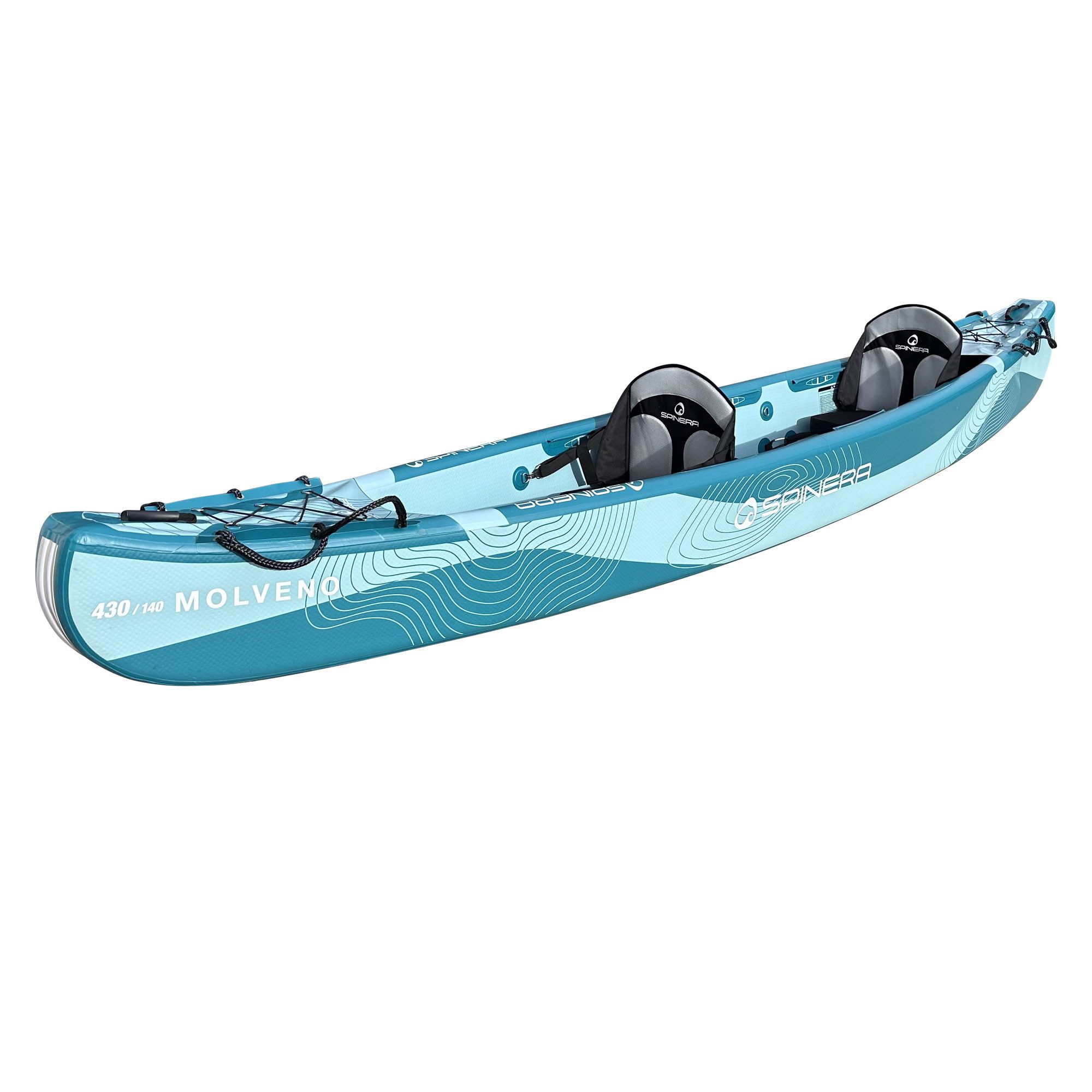 Spinera Tourenkajak SPINERA Molveno 430 HDDS Kajak 2 Personen inflatable Kanau
