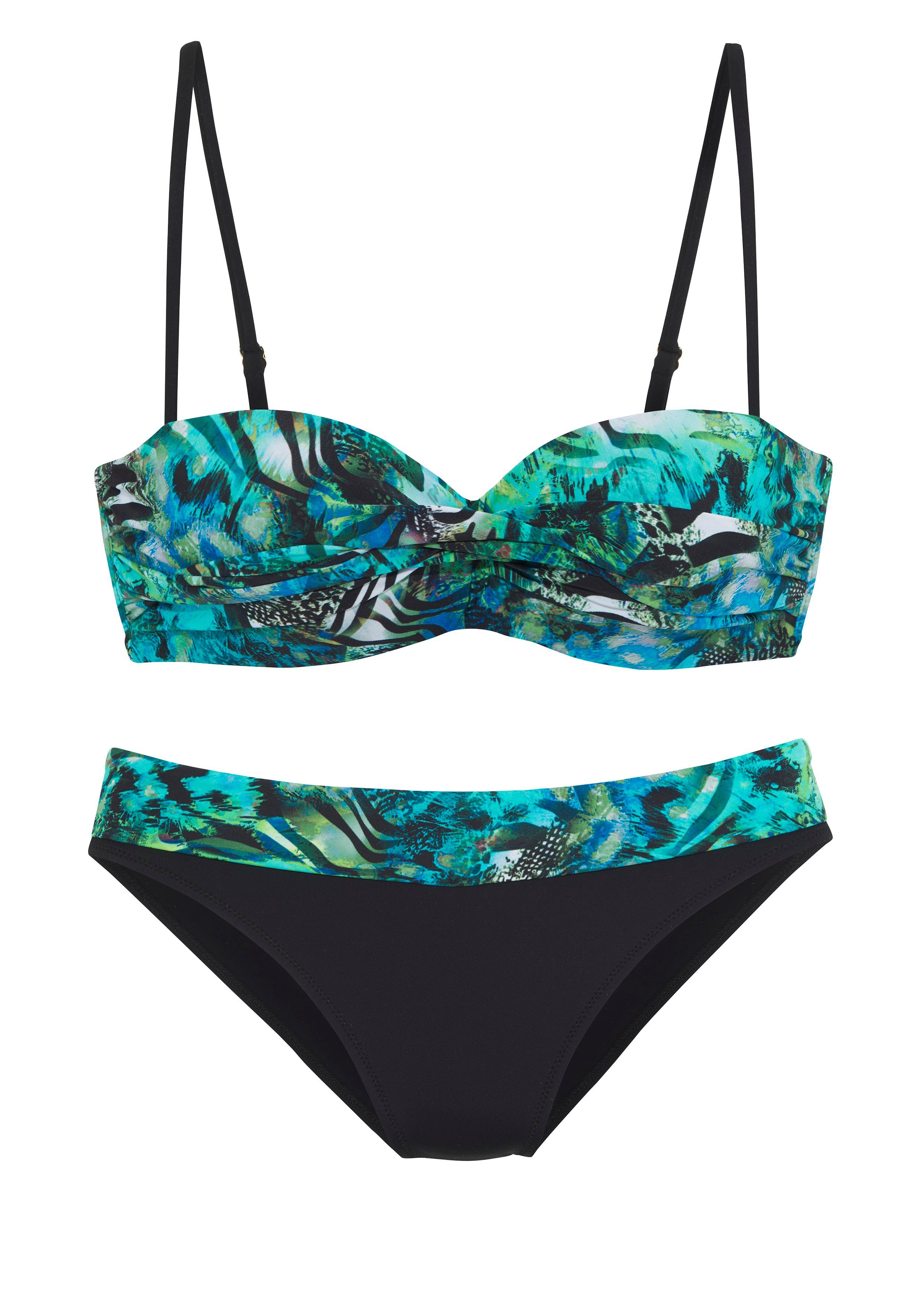 Vivance Bügel-Bandeau-Bikini mit abnehmbaren Trägern günstig online kaufen