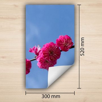 Decorwelt Herd-Abdeckplatte Herdabdeckplatte Kunststoff Aufrollbare Matte Küche Blumen Natur Herd, (30x52, 1 tlg), für alle Herdarten excl. Gasherde