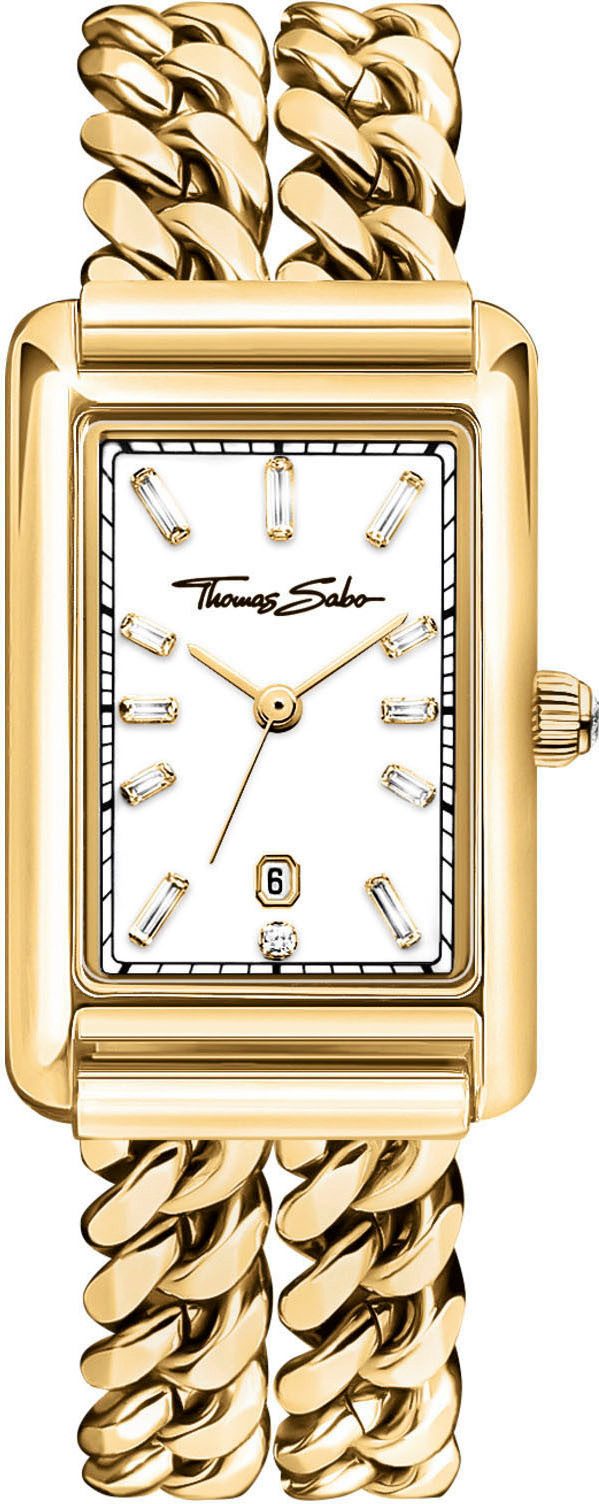THOMAS SABO Quarzuhr ELEGANCE WA0429-291-207-22 mm, Armbanduhr, Damenuhr, E günstig online kaufen