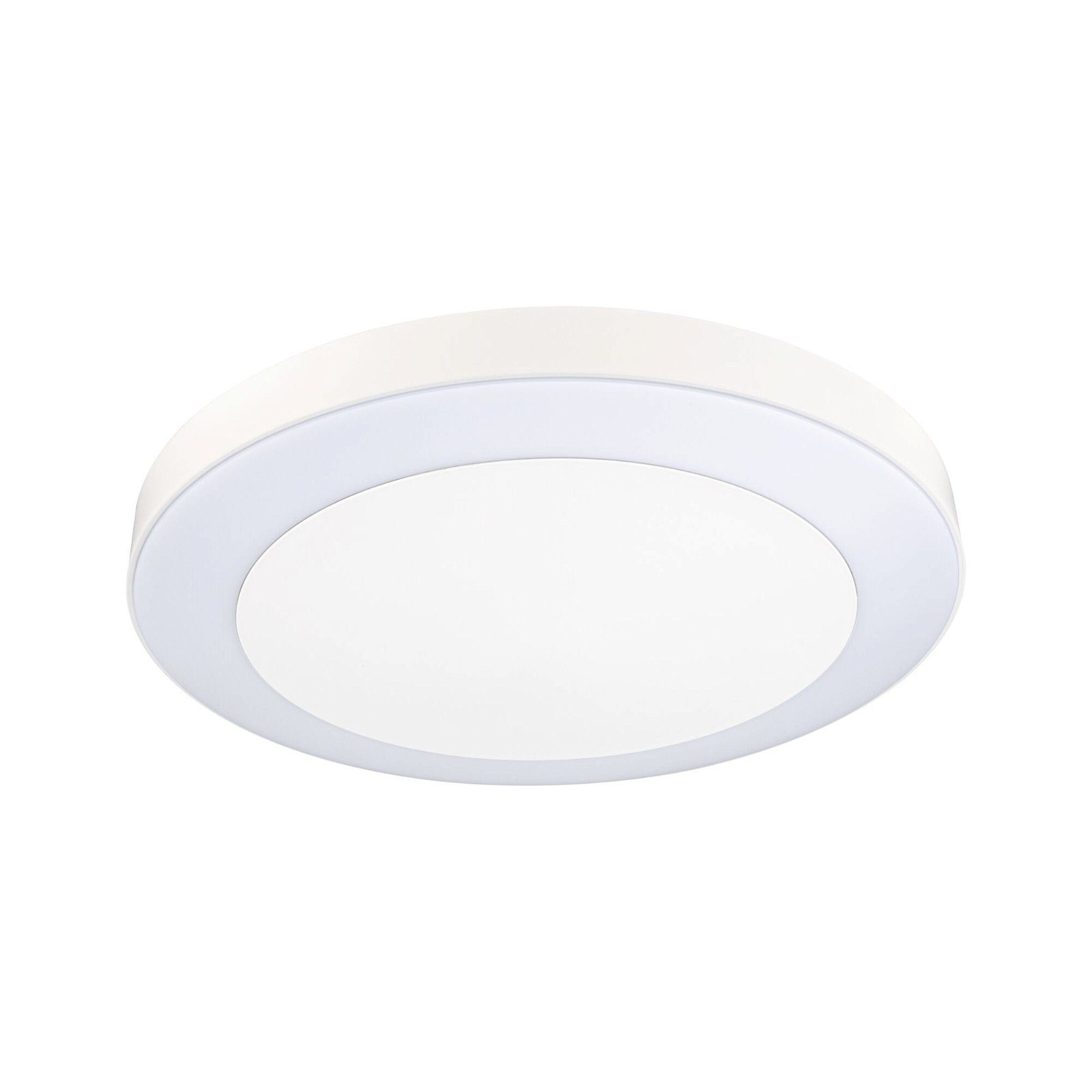 Paulmann LED Außen-Deckenleuchte Circula IP44 rund 320mm 3000K 14W 880lm 230V Kunststoff, LED fest integriert, Warmweiß, Dämmerungssensor Bewegungsmelder seewasserresistent
