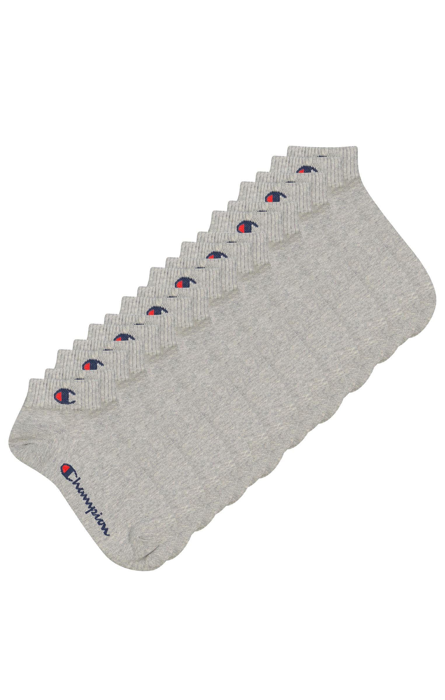 Champion Kurzsocken Quarter Socks 9pk (9-Paar) 400 - grey