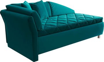 ADA trendline Schlafsofa, Bettkasten, Zierkissen-Set aus: 2 Stk. 40x40cm, 1 Stk. 30x30cm