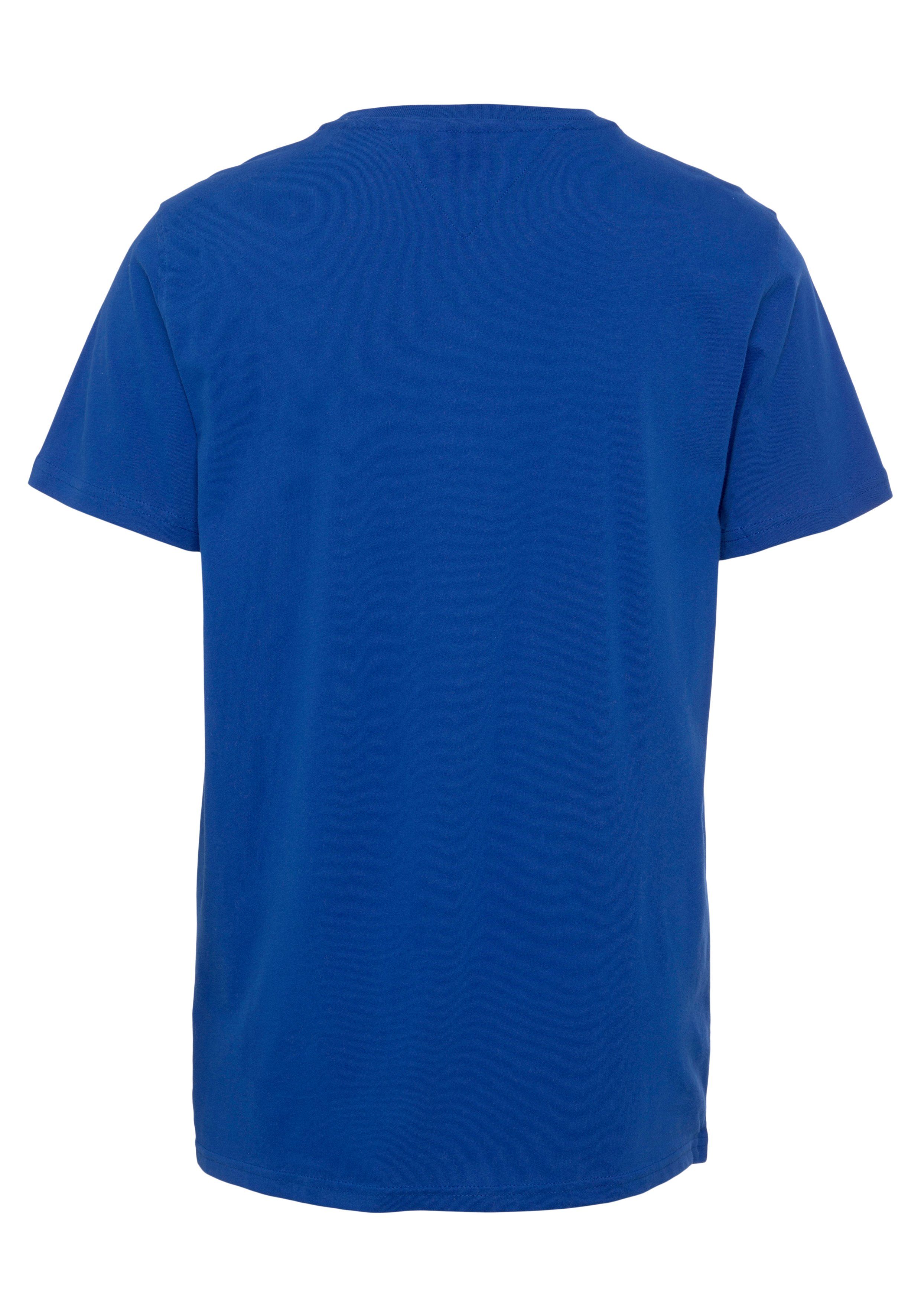 Brust TEE der 2er-Pack) Blue auf Markenlogo White / (Packung, Tommy 2-tlg., Ultra 2PACK T-Shirt Jeans JERSEY TJM mit SLIM