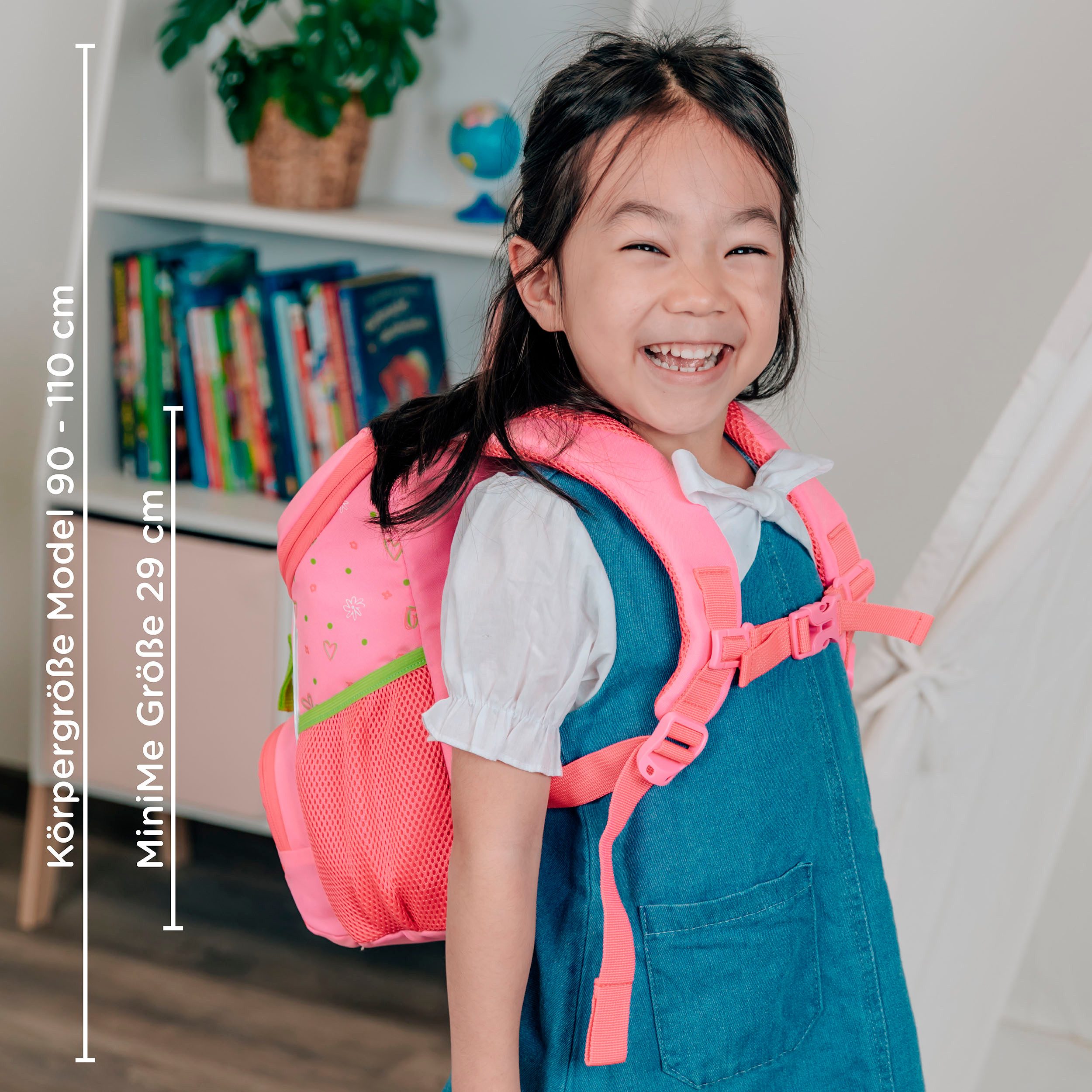 Scooli Kinderrucksack Mini-Me, Polly Pony, für den Kindergarten
