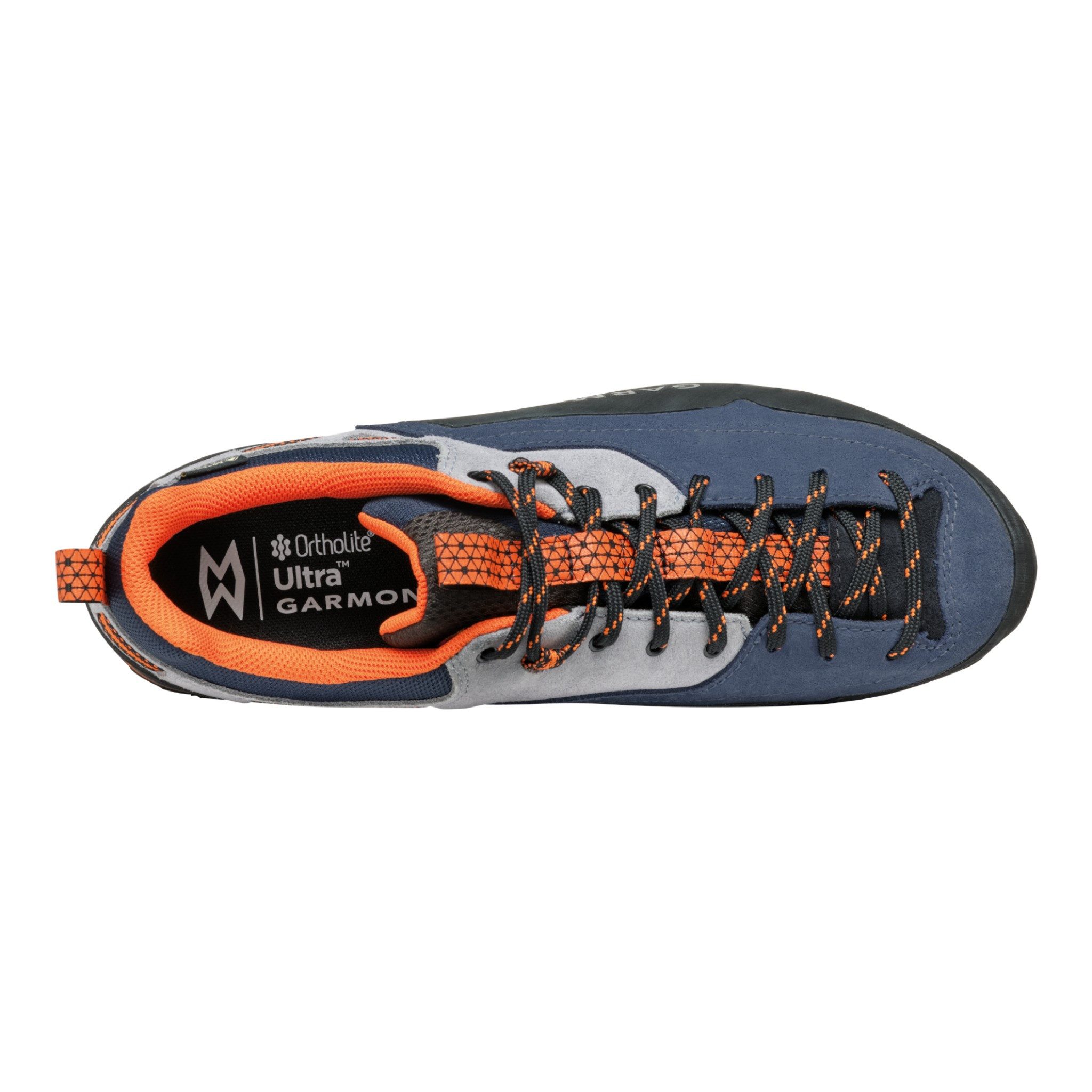 Garmont Dragontail MNT Evo GTX (Veloursleder, wasserdicht, Zustieg) blau/grau Wanderschuh