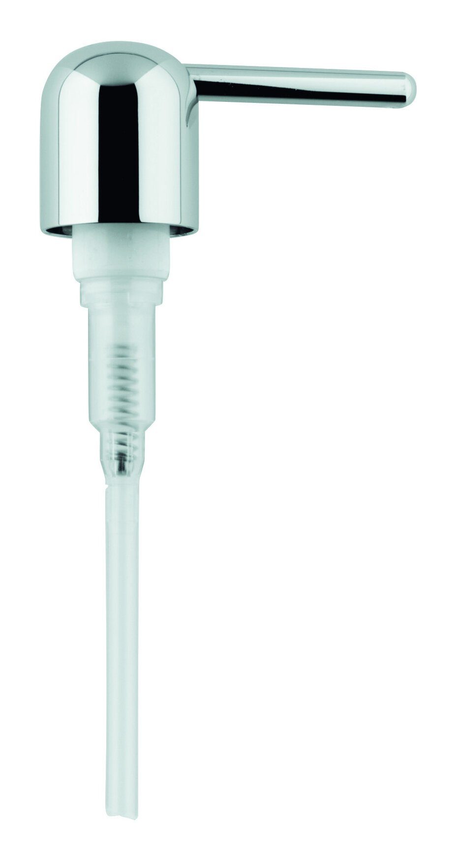 Grohe Ersatz-Pumpkopf Atrio Classic / Chiara / Ectos / Sentosa / Taron / Tenso, Pumpvorrichtung für Seifenspender - Chrom