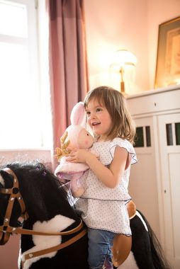 Nici Kuscheltier Schutzengel Hase La La Bunnie, 30cm, mit goldenem Herz & Flügeln in Geschenkbox