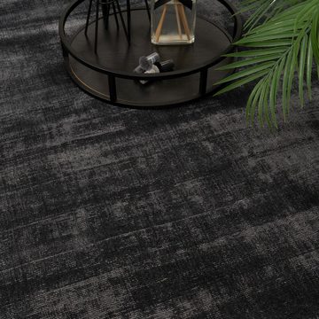 Designteppich NOBEL Teppich Wohnzimmer Seidenglanz luxuriös Viskose moderner weich, Consilio Concept