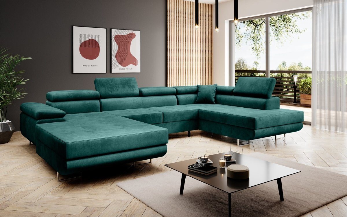 Luxusbetten24 Schlafsofa Designer Sofa Lago, mit günstig online kaufen