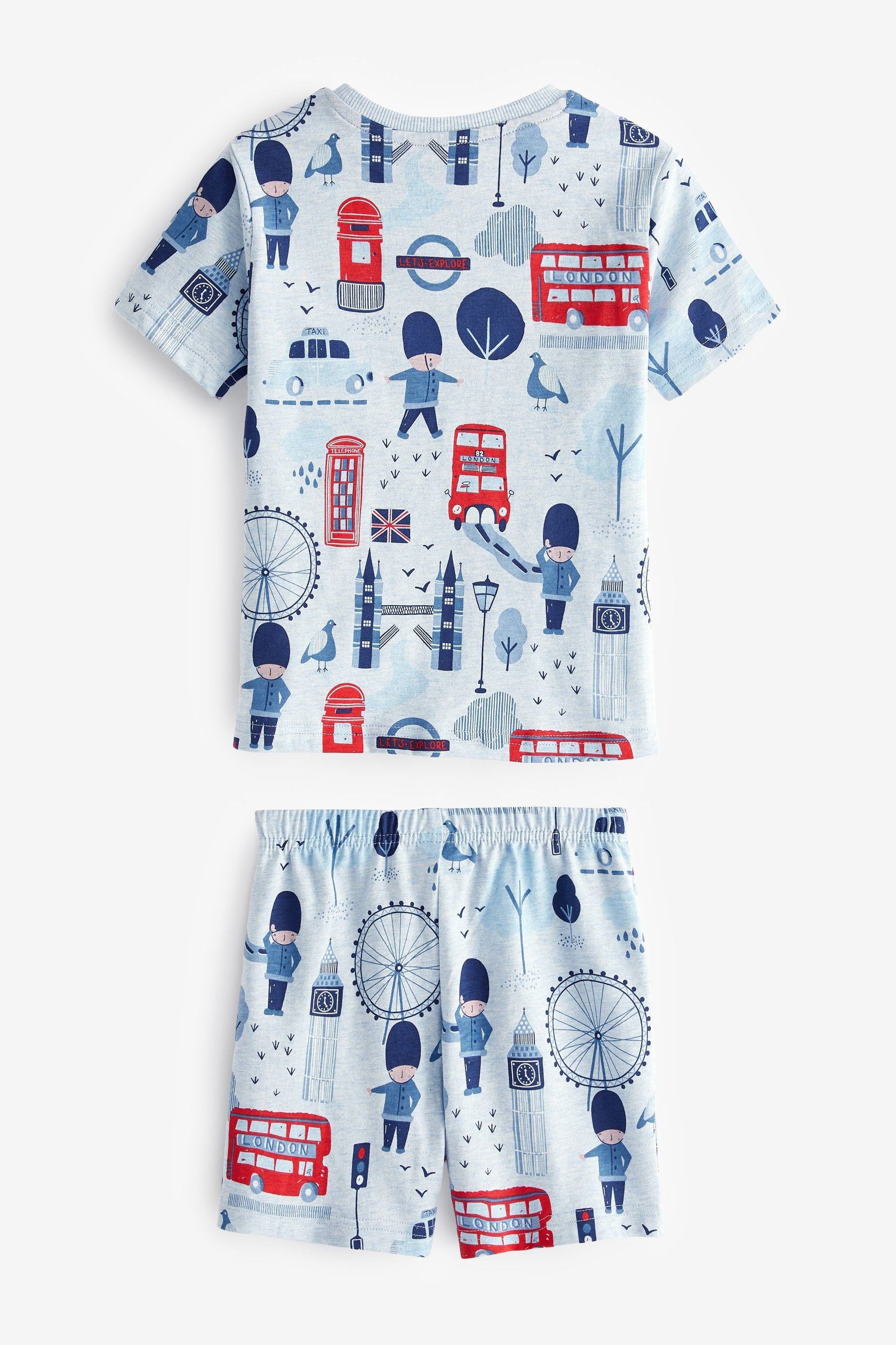 Next Pyjama (6 tlg) London Print King