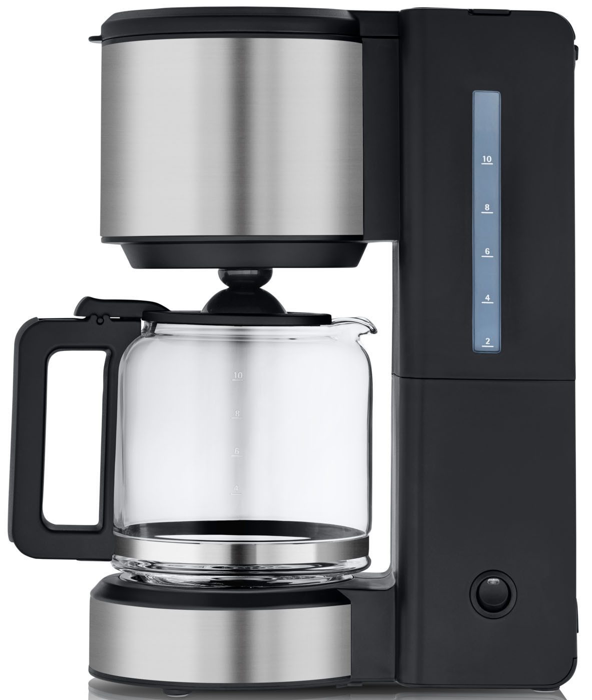 WMF Filterkaffeemaschine Stelio Aroma, 1,25l Kaffeekanne, Papierfilter 1x4, 10 Tassen, Warmhaltefunktion,…