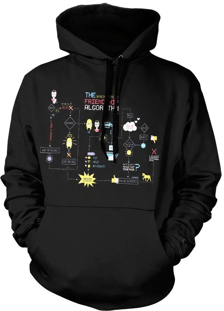 Minions Hoodie The Friendship Minions Algorithm Big Tall Hoodie