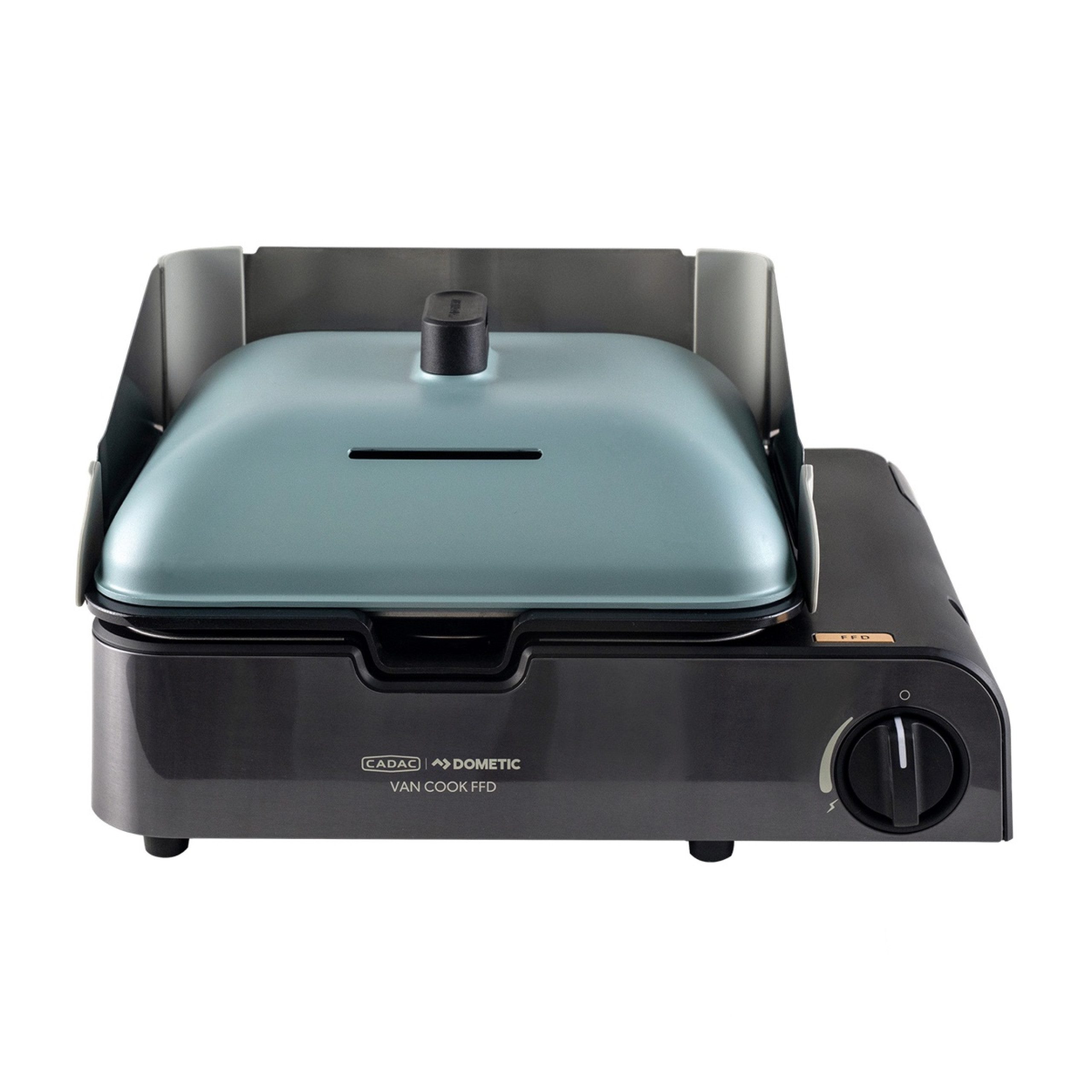 CADAC Camping-Gasgrill Cadac Van Cook FFD Combo Gasgrill mit Deckel Tischgrill Campinggrill