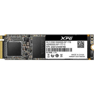 ADATA »XPG SX6000 Lite 1 TB« SSD (1.000 GB) Steckkarte)