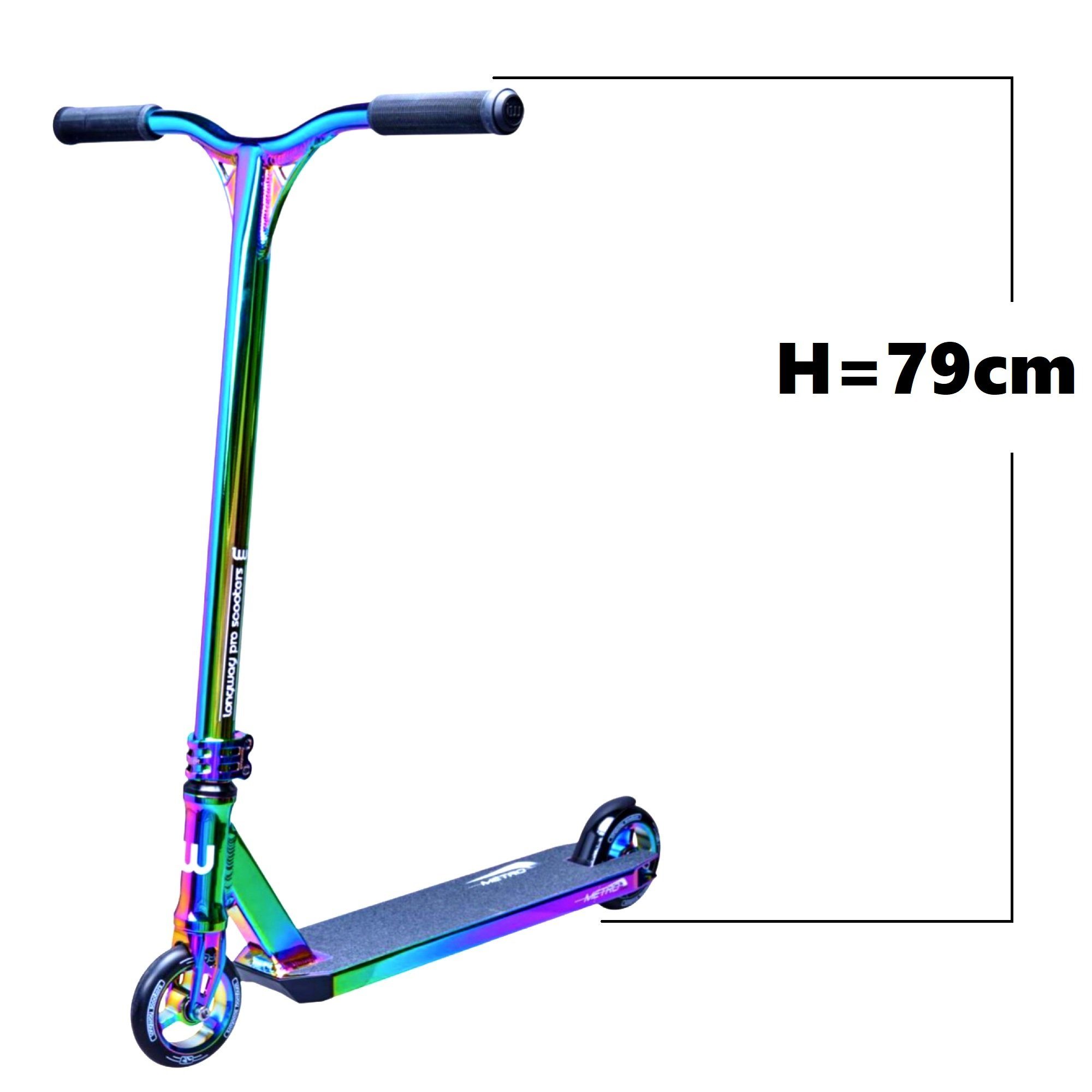 Stuntscooter Neochrom Full Longway Scooters 2K19 Longway H=79cm Metro Stunt-Scooter