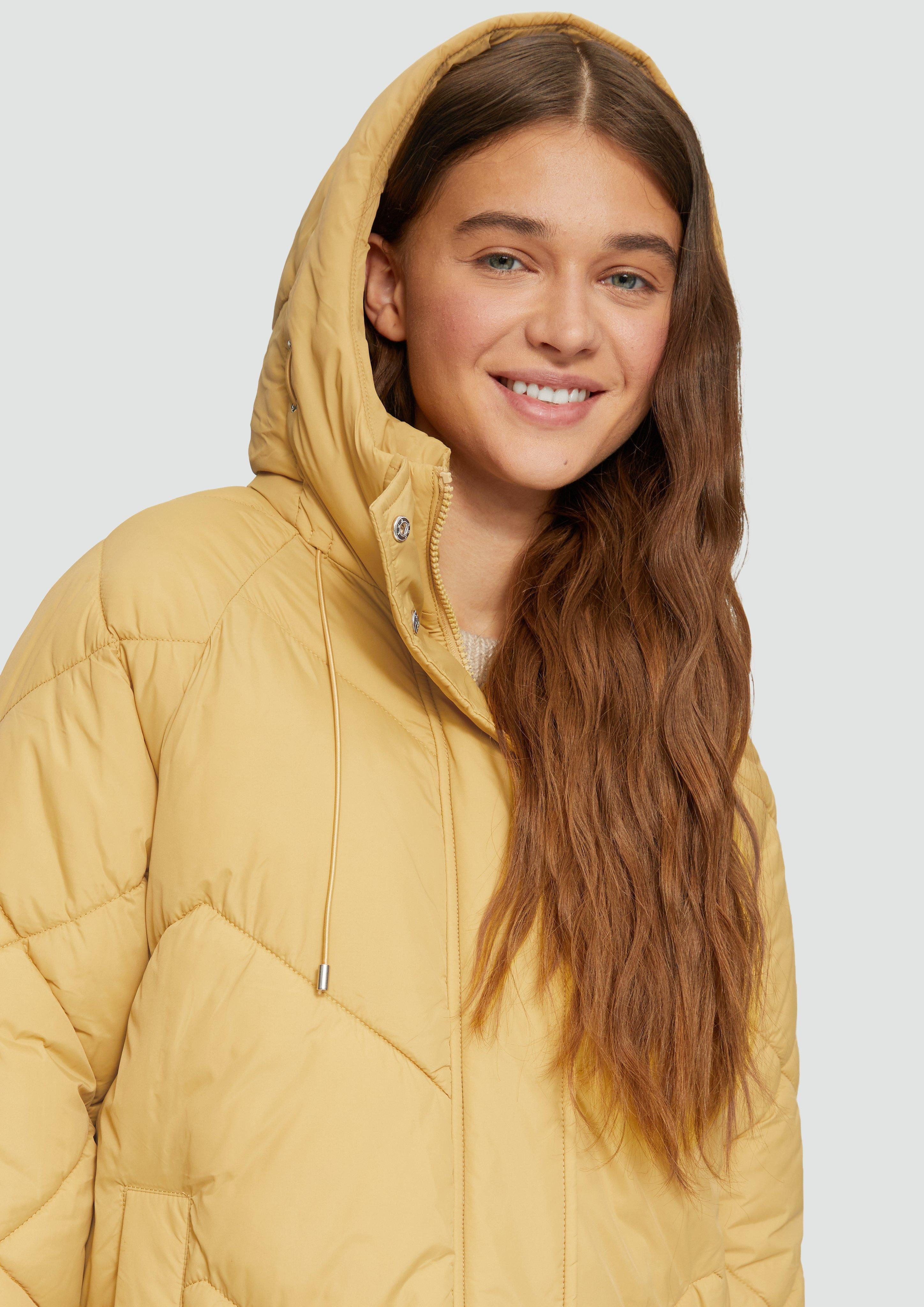 QS Outdoorjacke Wattierte Jacke mit Steppung günstig online kaufen