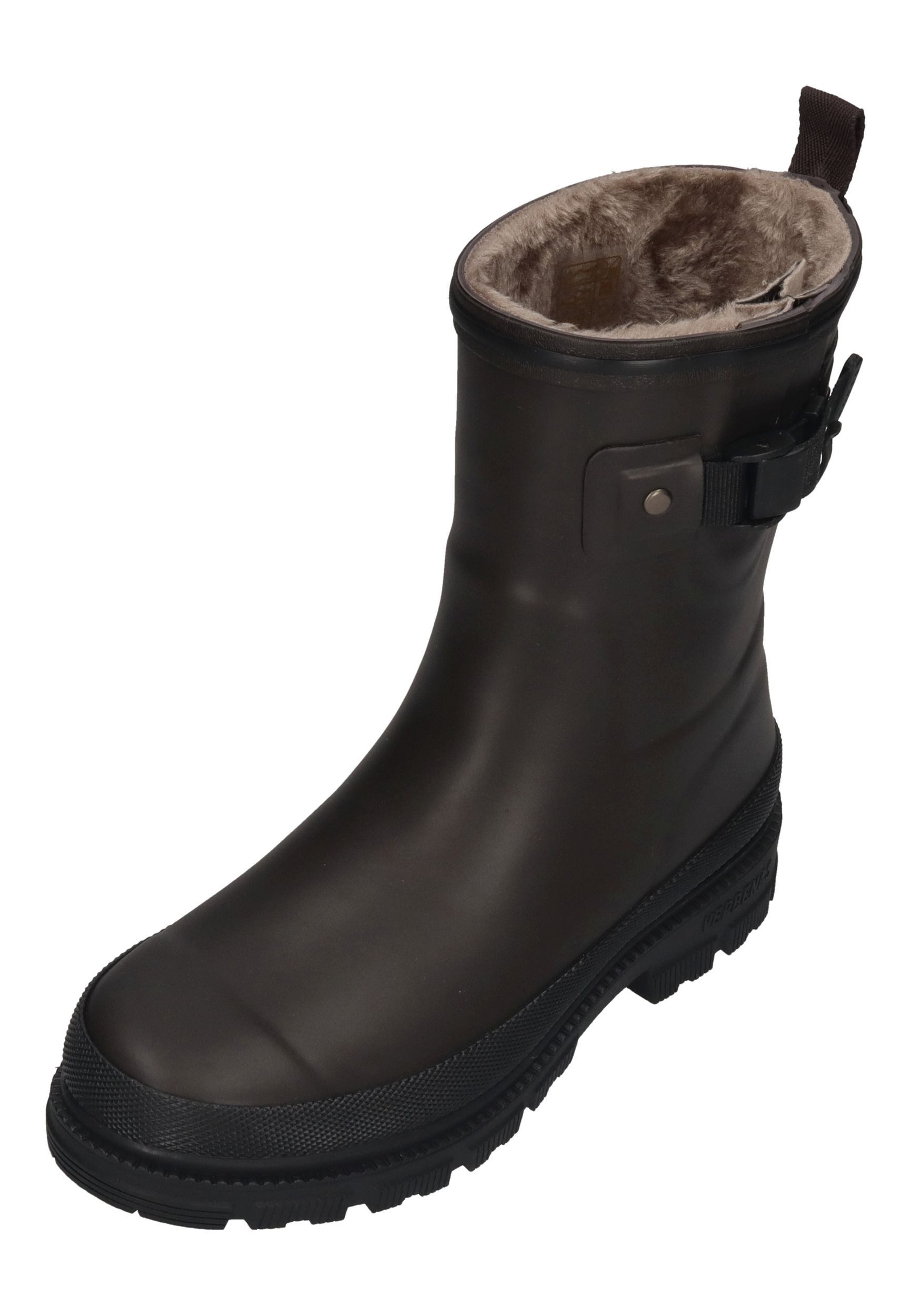 VERBENAS LINA FUR SMOOTH Gummistiefel Brown Black