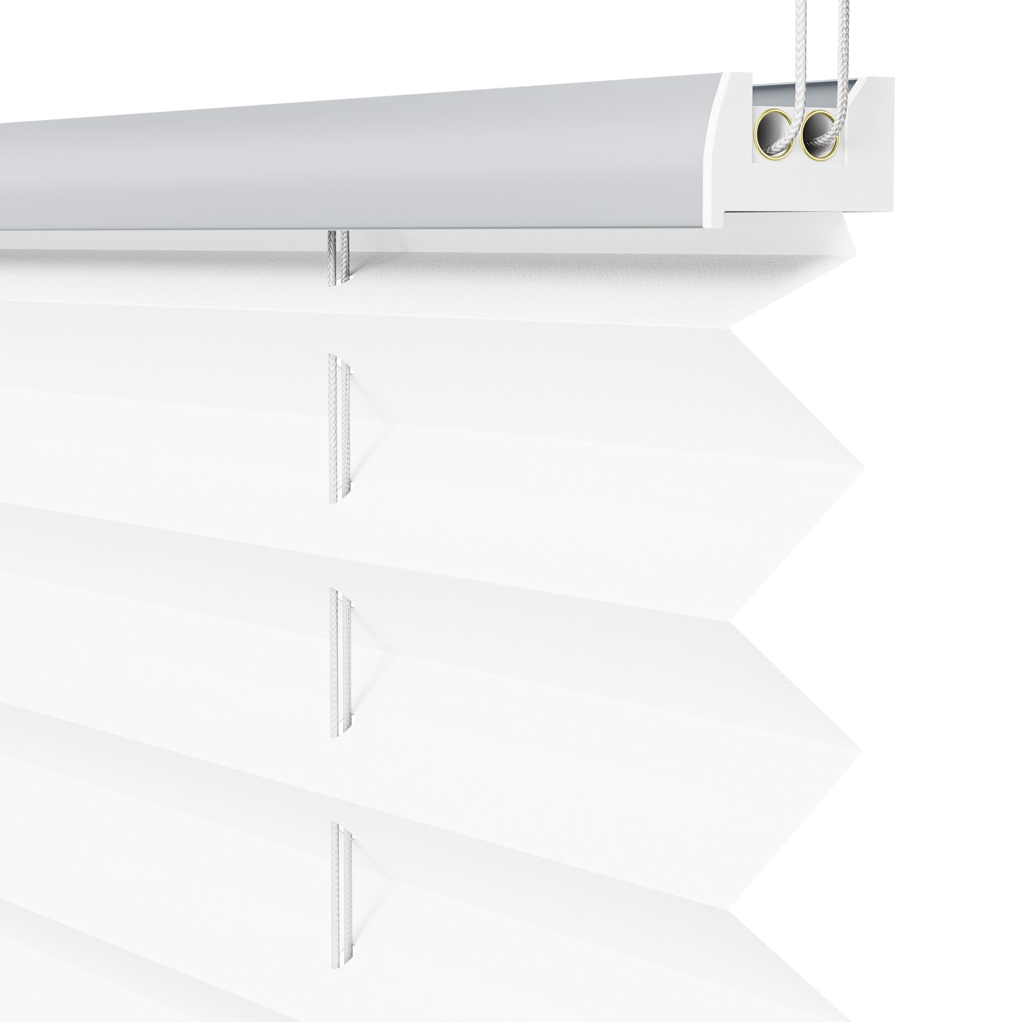 Sekey Plissee Sonnenschutzrollo ohne Bohren Verspannt Blickdicht Lichtschutz, blickdicht, Klemmfix, Verspannt Jalousie Rollos für Fenster / Tür – Bild 3 von 5