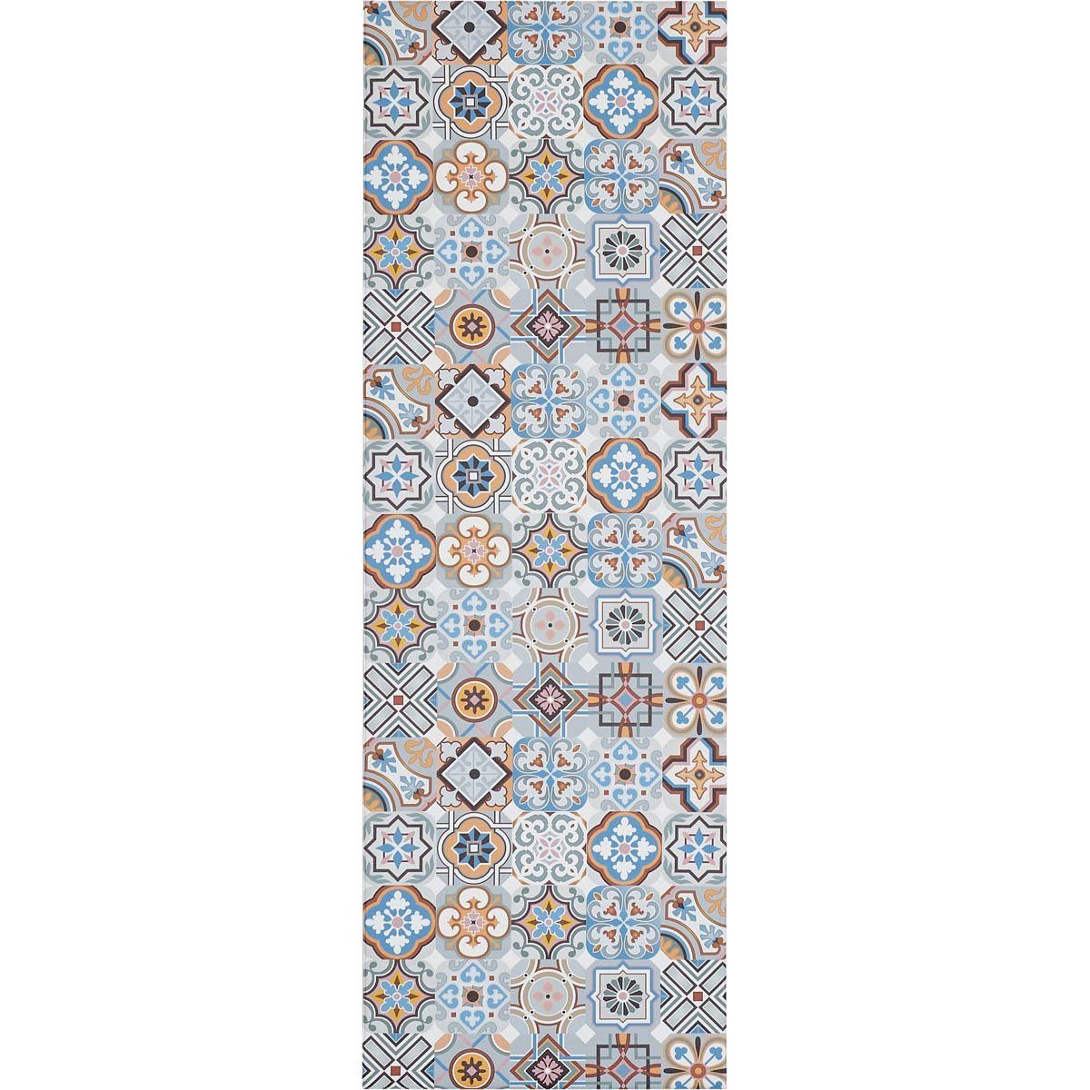 TaraCarpet Teppich Regina Teppich Aus Robustem Flachgewebe Für In Und Outdoor, Rechteckig, Höhe: 7 Mm, Küche Wohnzimmer Terrasse Garten Balkon Uni Grau 80x150