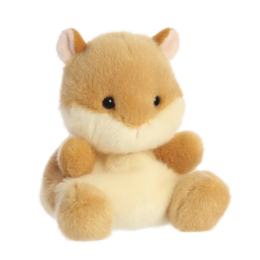 Aurora World Plüschfigur Aurora 33484 - Palm Pals Hamster Happy, Plüschtier, 13 cm