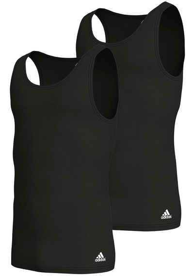 adidas Sportswear Unterhemd "Active Flex Cotton" (2er-Pack) mit multidimensionalem Stretch, Slim Fit
