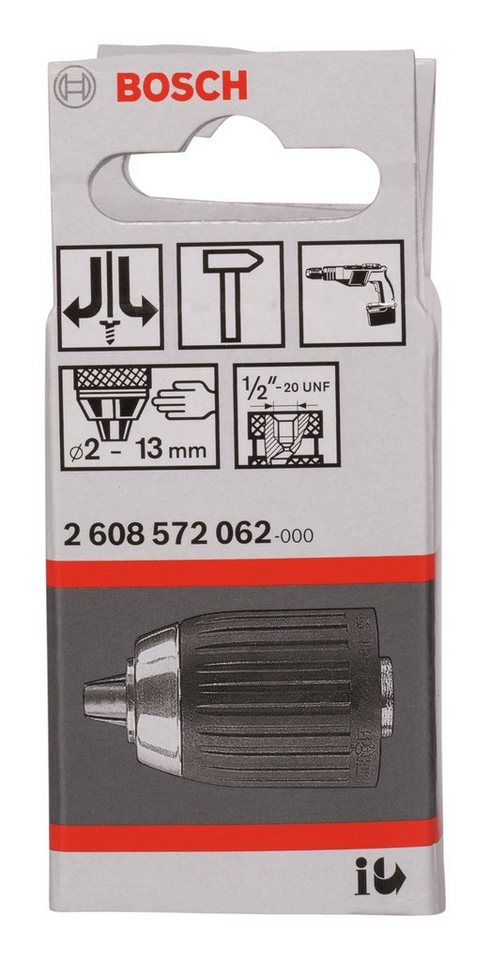 Thumbnail - BOSCH Bohrfutter, Schnellspannbohrfutter - 2 - 13 mm / 1/2" bis 20