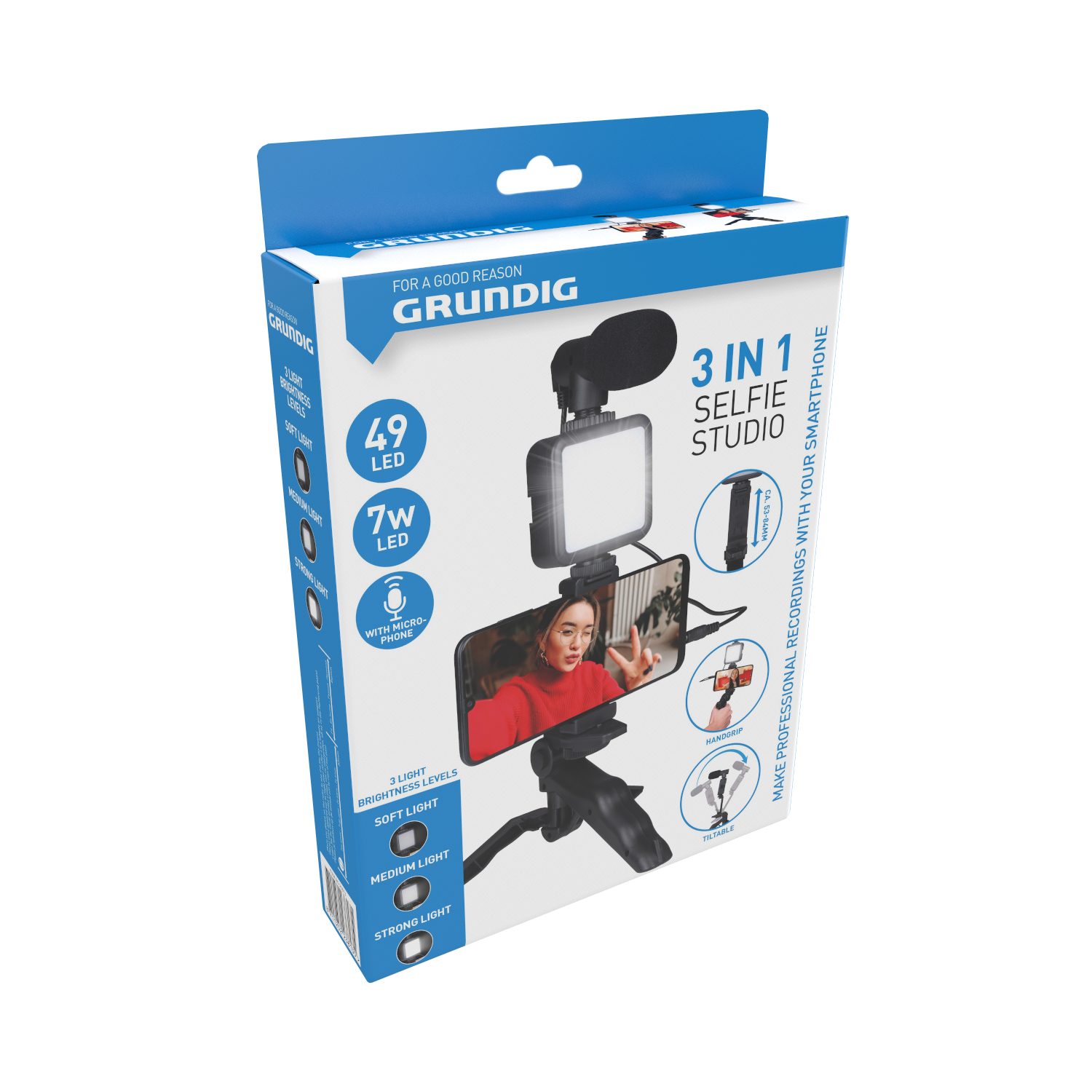 Grundig Ringlicht Grundig Handy Stativ