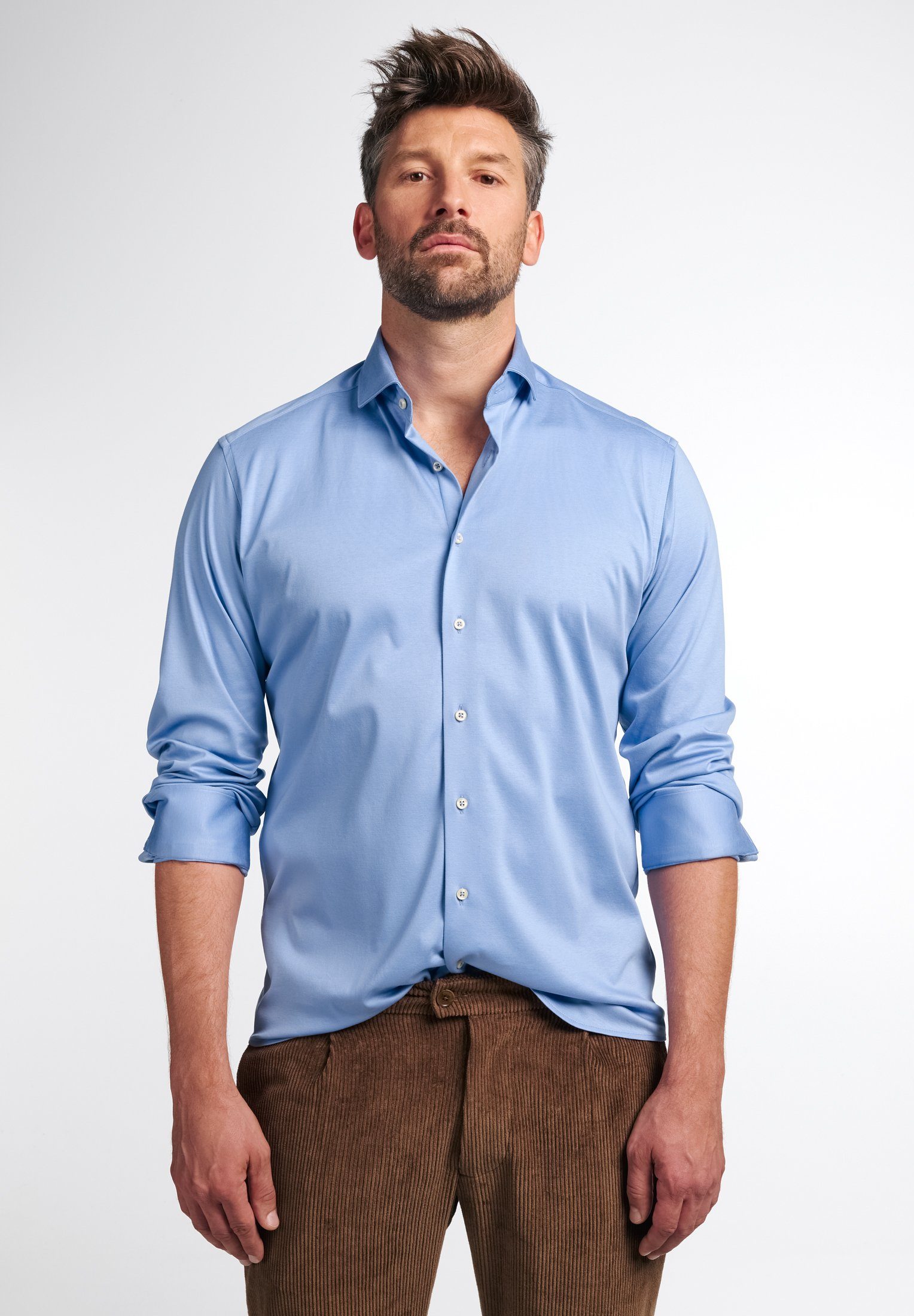 Eterna Langarmhemd MODERN FIT NON IRON günstig online kaufen
