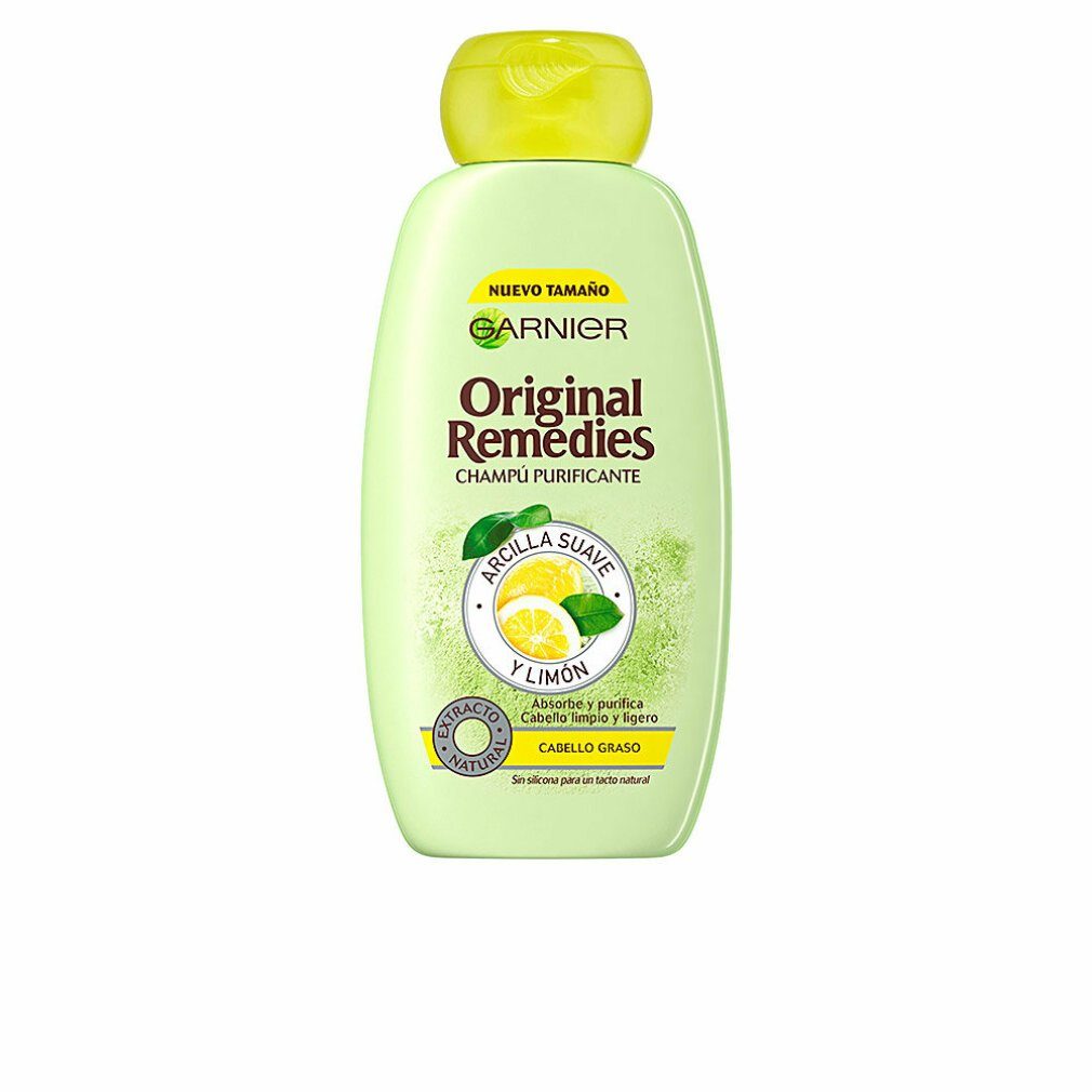GARNIER Haarshampoo ORIGINAL REMEDIES champú arcilla y limón 300 ml