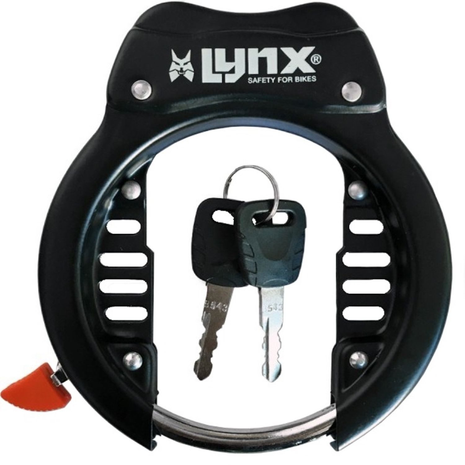 lynx Rahmenschloss Rahmenschloss XL ROSSBORN 70 mm Durchlaufbreite schwarz