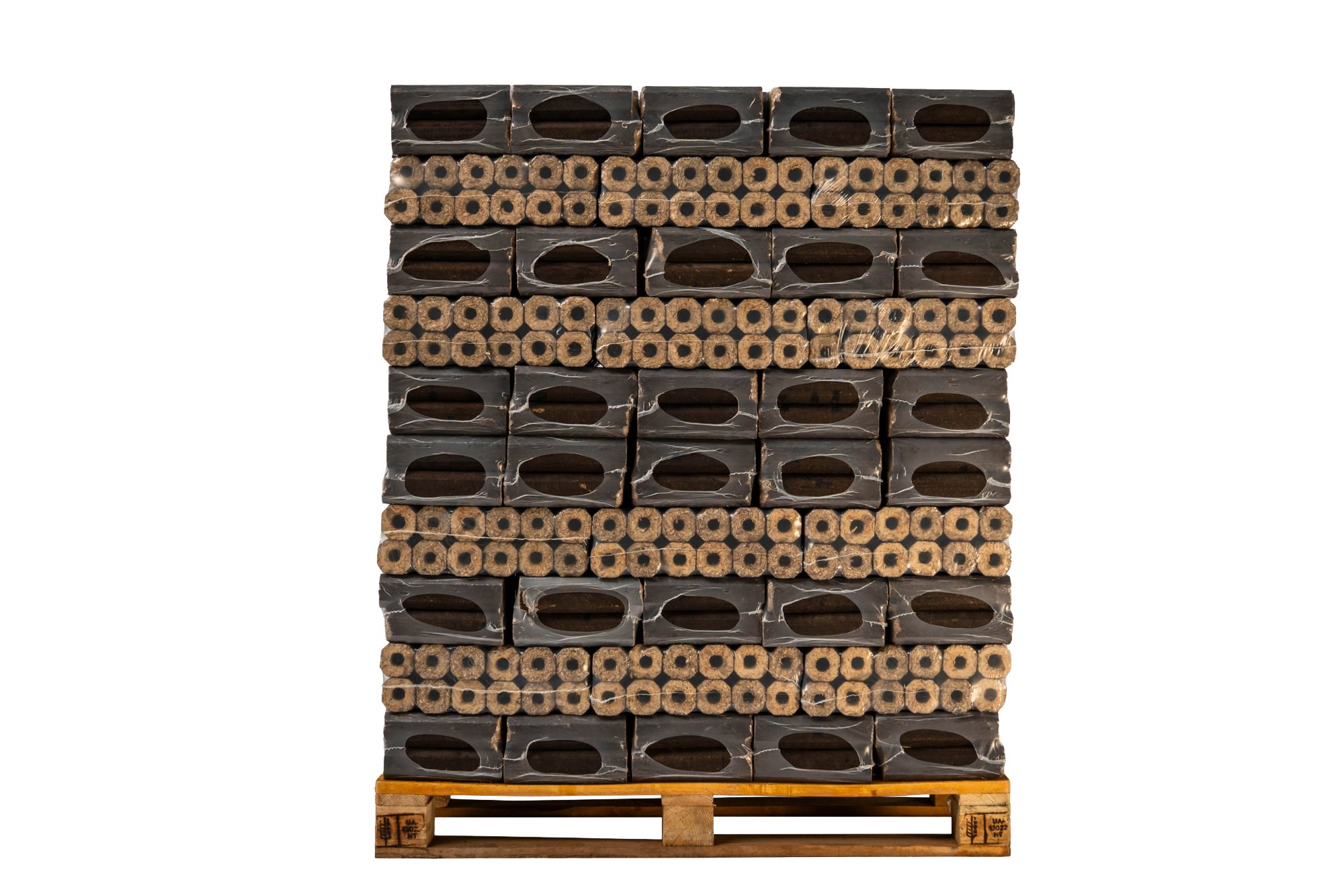 ÖkoBrix Naturbrennstoffe Holzbriketts Pini & Kay Holzbriketts Buche/Eiche Palette, 960 kg