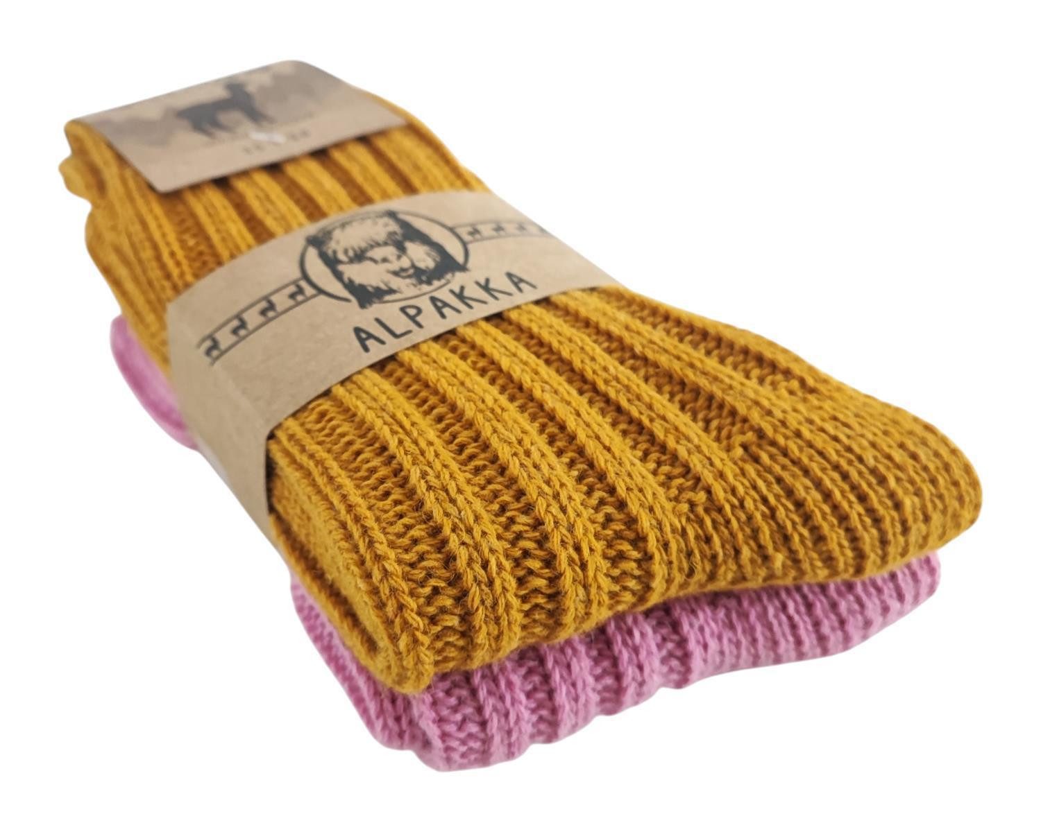 EloModa Thermosocken 2 Paar Alpaka Socken günstig online kaufen