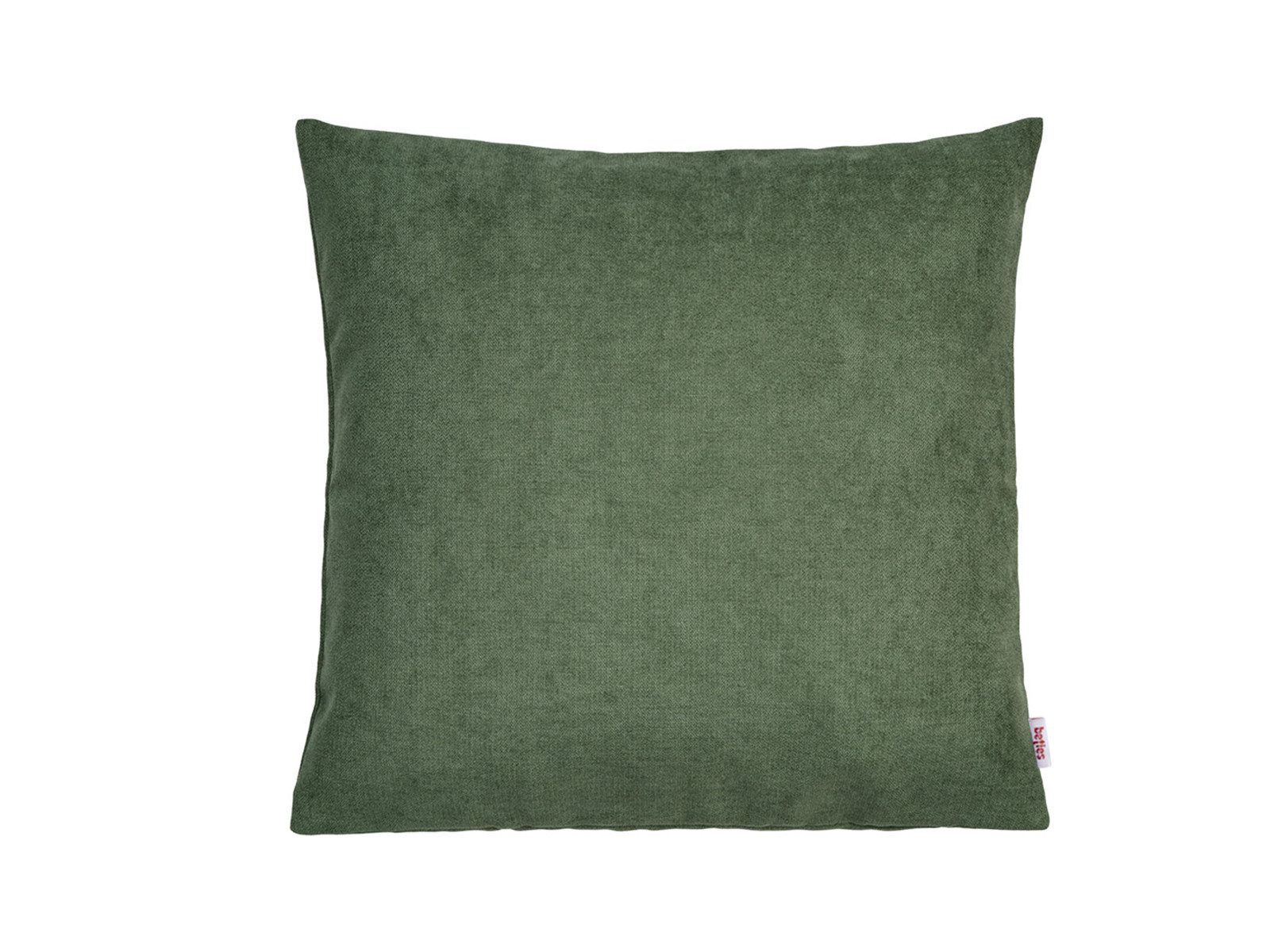 beties Kissenhülle FarbTon, (1 Stück), Chenille-Haptik in Raumausstatter Qualität ca. 40x40 cm oliven-grün