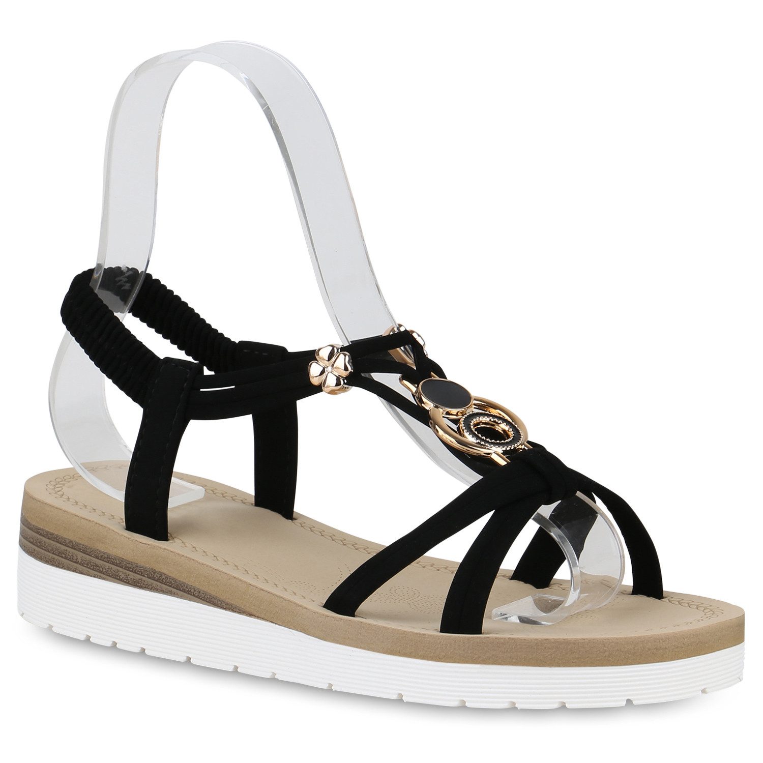 VAN HILL 841240 Riemchensandalette Schuhe günstig online kaufen