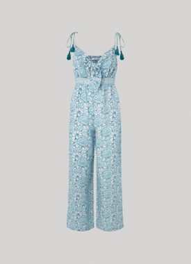 Pepe Jeans Overall MATILDE mit floralem Alloverprint in sommerlicher Qualität mit Leinen