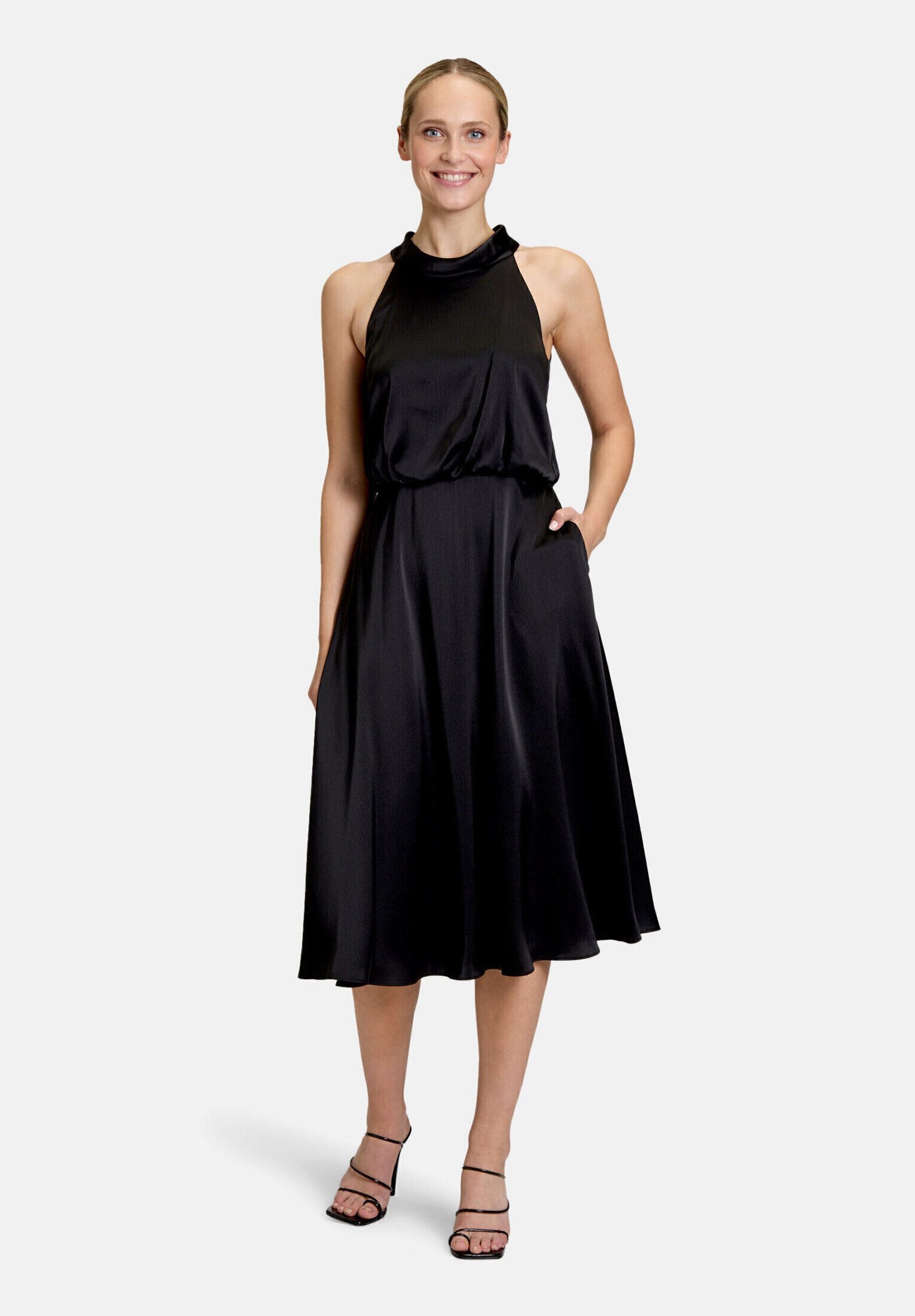 Vera Mont Cocktailkleid Damen mit Stehkragen Material