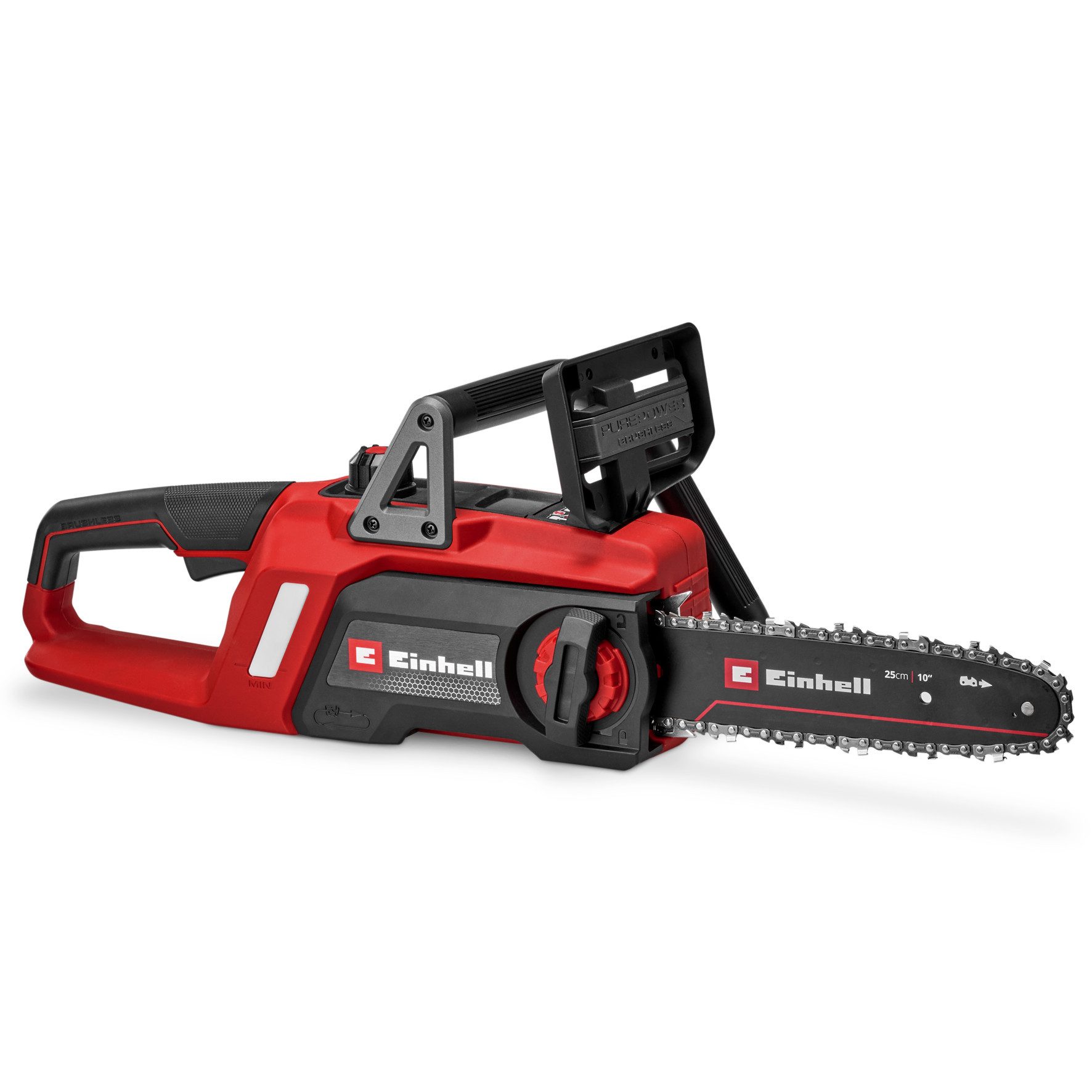 Einhell Akku-Kettensäge GE-LC 18/25 Li BL-Solo, 25 cm Schwertlänge, ohne Ak günstig online kaufen