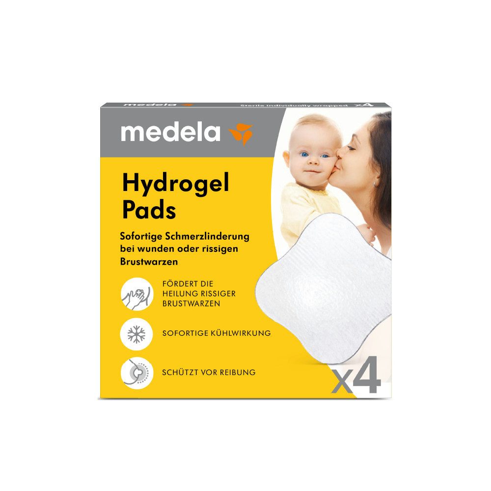 Brustwarzenabdeckung Hydrogel Pads wiederverwendbare Brustwarzen-Kühlhilfe 4er Pack