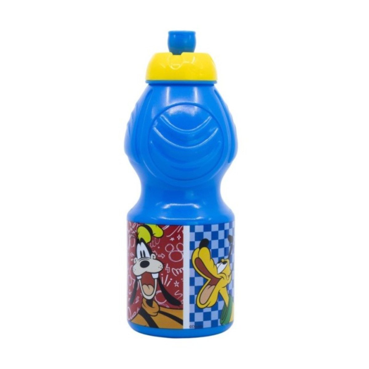 Disney Mickey Mouse Trinkflasche Kindertrinkflasche 400 ml mit Tropfschutz Deckel