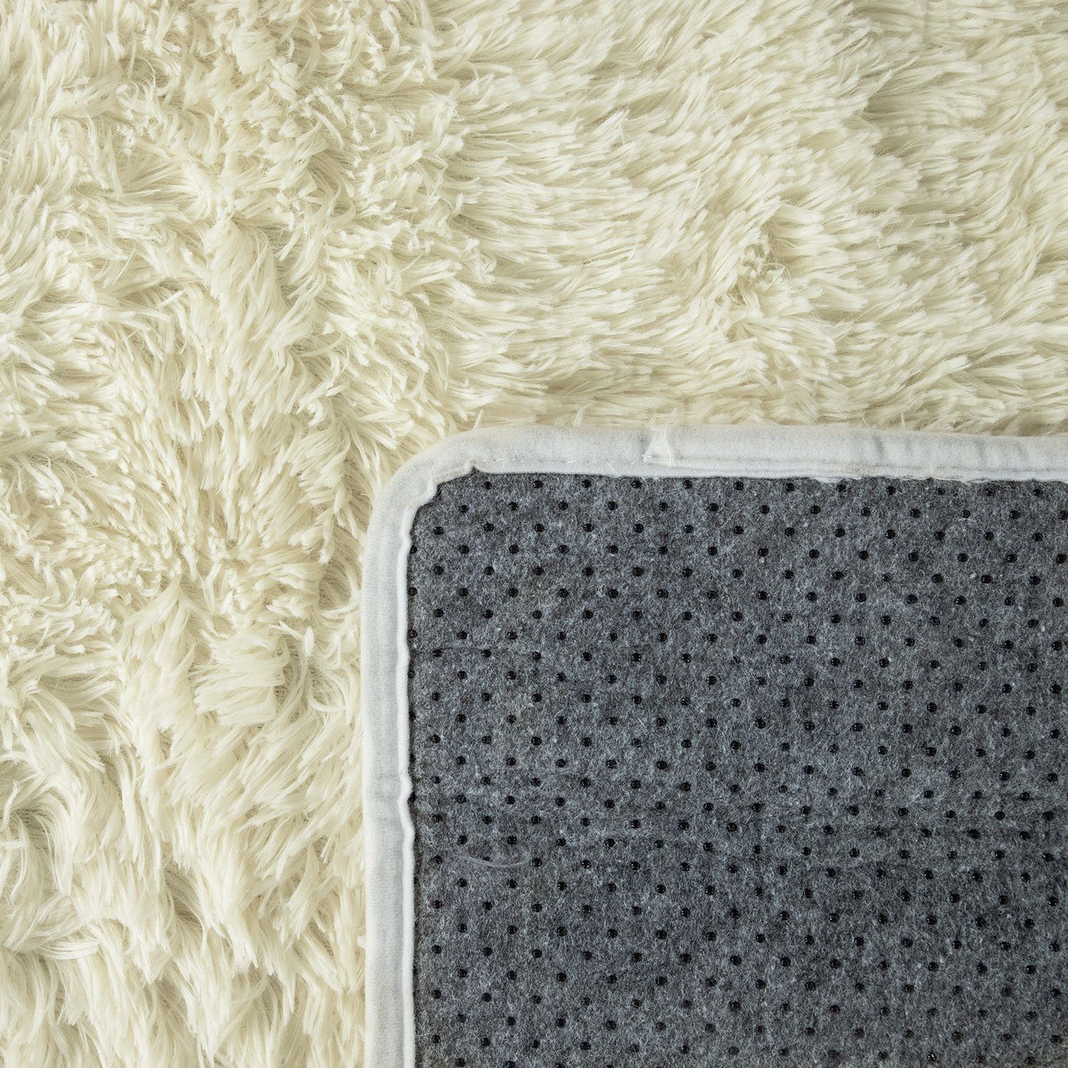 Paco Home Hochflor-Teppich Silky 591, rechteckig, Höhe: 37 mm, Uni-Farben, besonders weich und kuschelig
