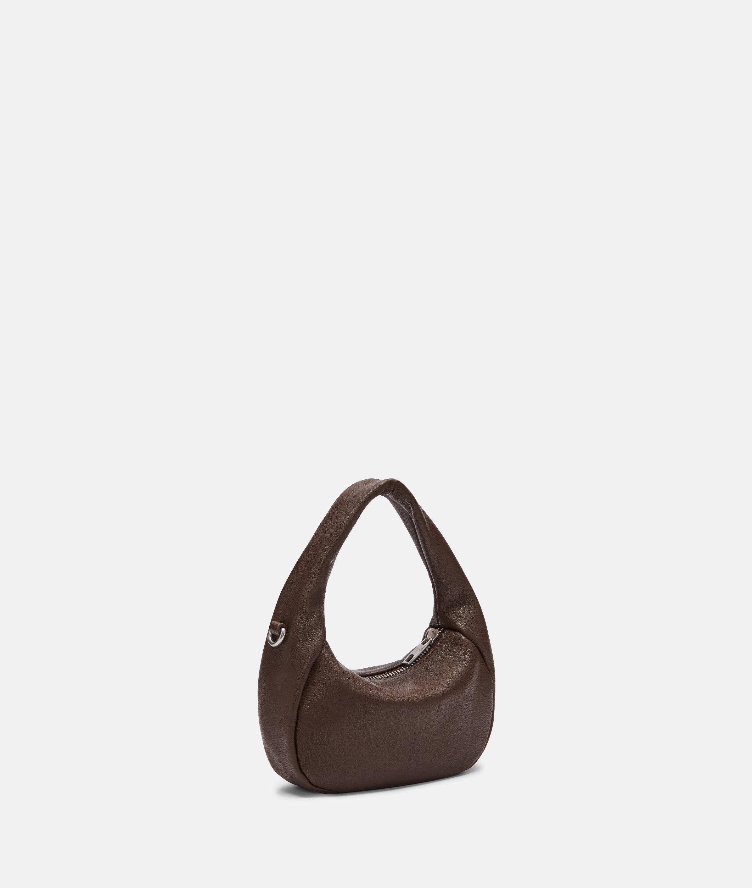 Liebeskind Berlin Umhängetasche Farrah Crossbody S, Handliche Umhängetasche aus Leder im Vintage-Look
